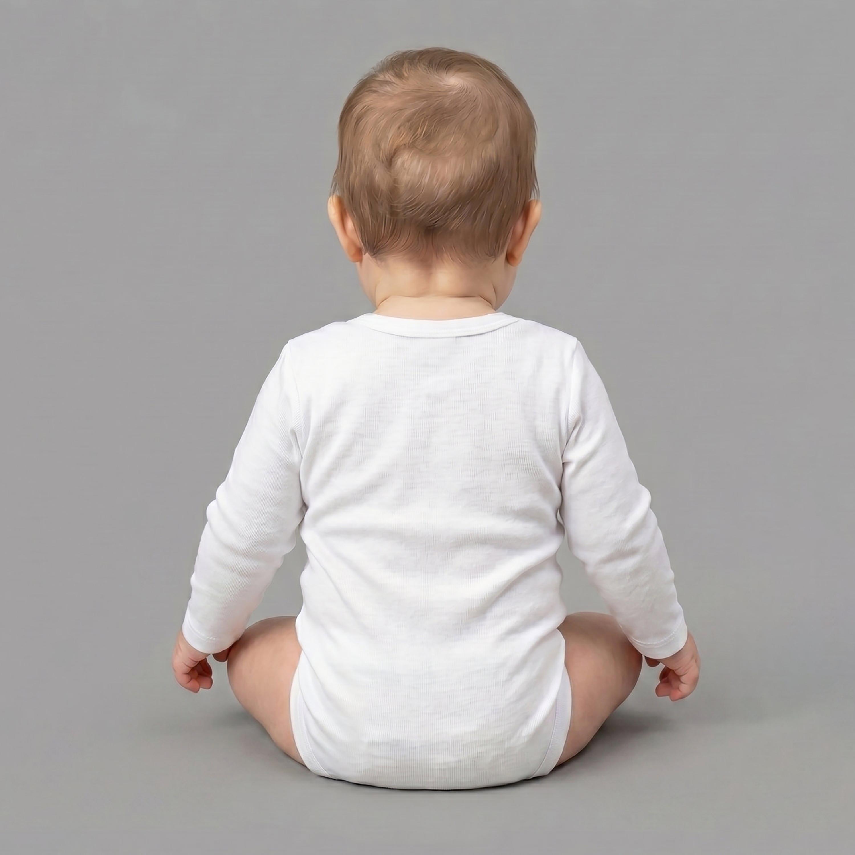 Babyqlo 3-Piece Long Sleeves Bodysuits Set-baby-boys-clothing-bodysuits-image-2
