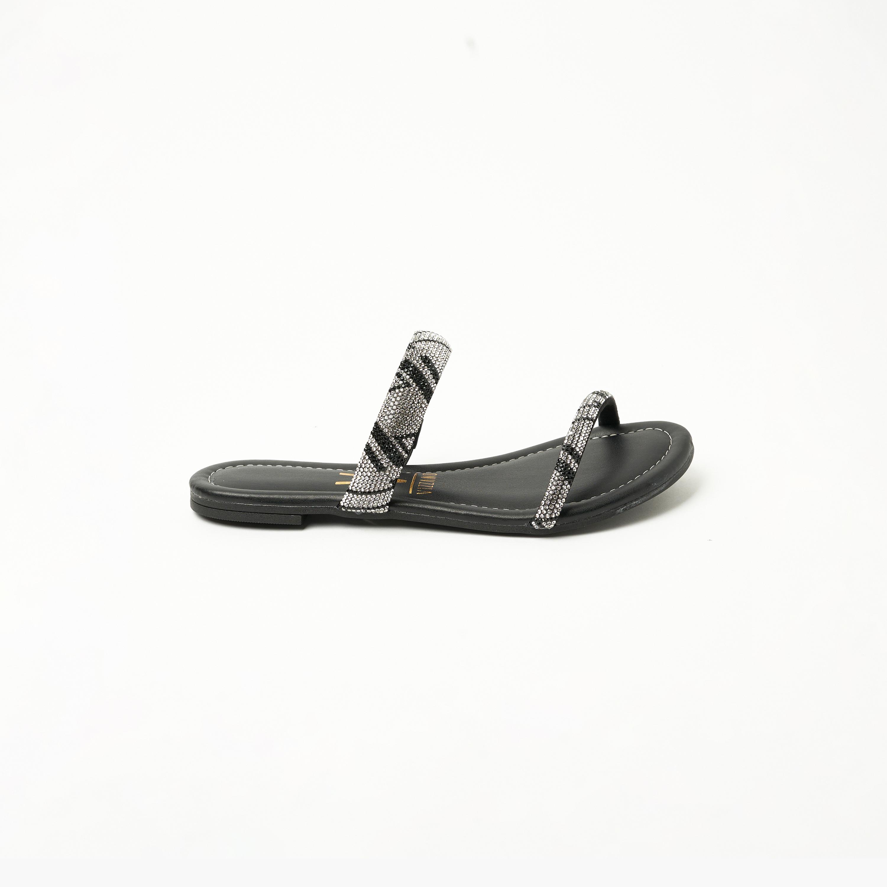 Vizzano by Geoomnii Women's Slip On Slide Sandals | 6235-1189-24448-71970        -women-shoes-sandals-flats-image-3