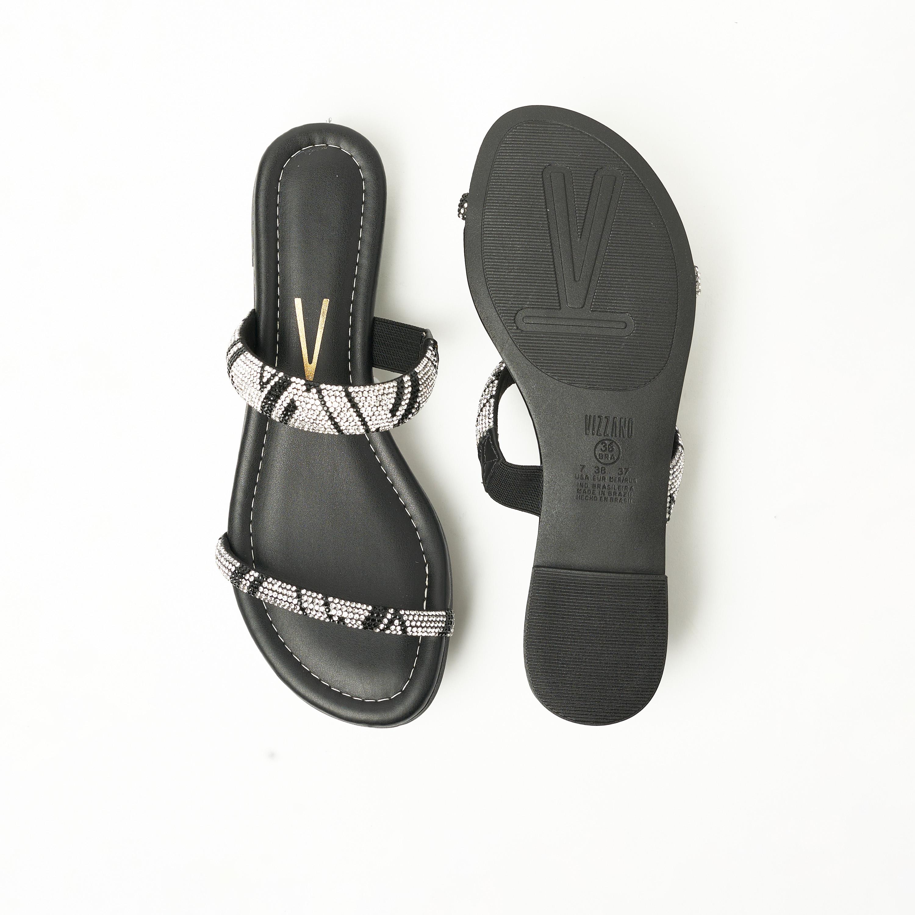 Vizzano by Geoomnii Women's Slip On Slide Sandals | 6235-1189-24448-71970        -women-shoes-sandals-flats-image-5