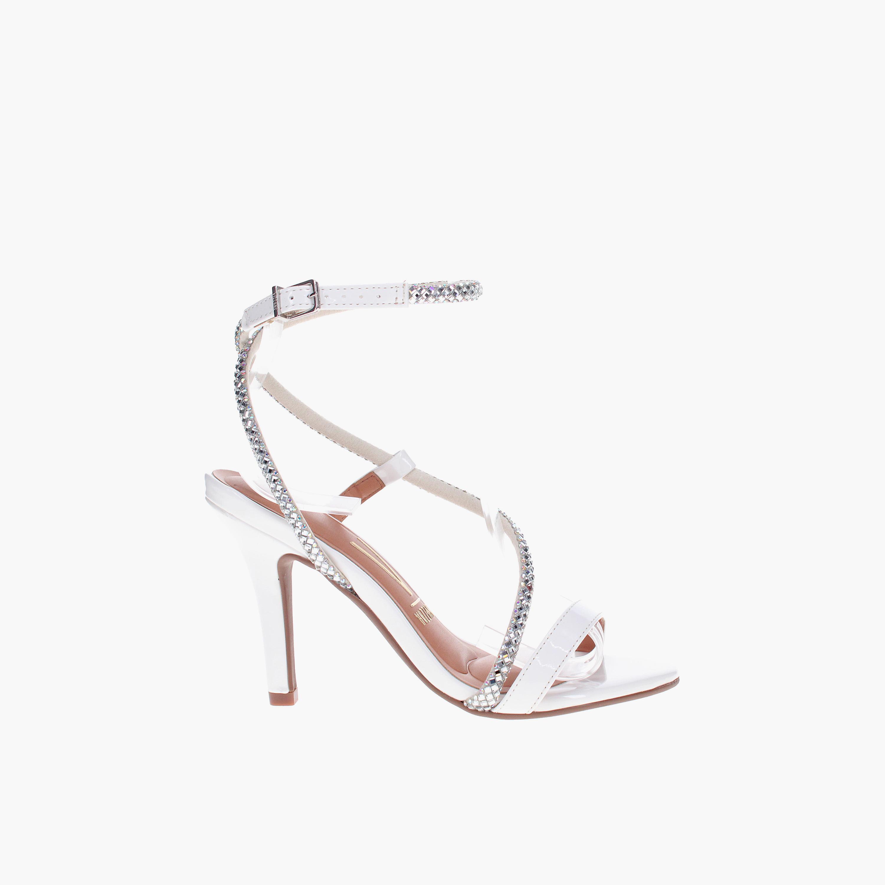 فيزانو - حذاء نسائي بكعب عالي مدبب ومشبك نت فيزانو | 6249-496-27181-95584-women-shoes-sandals-heeled-image-3