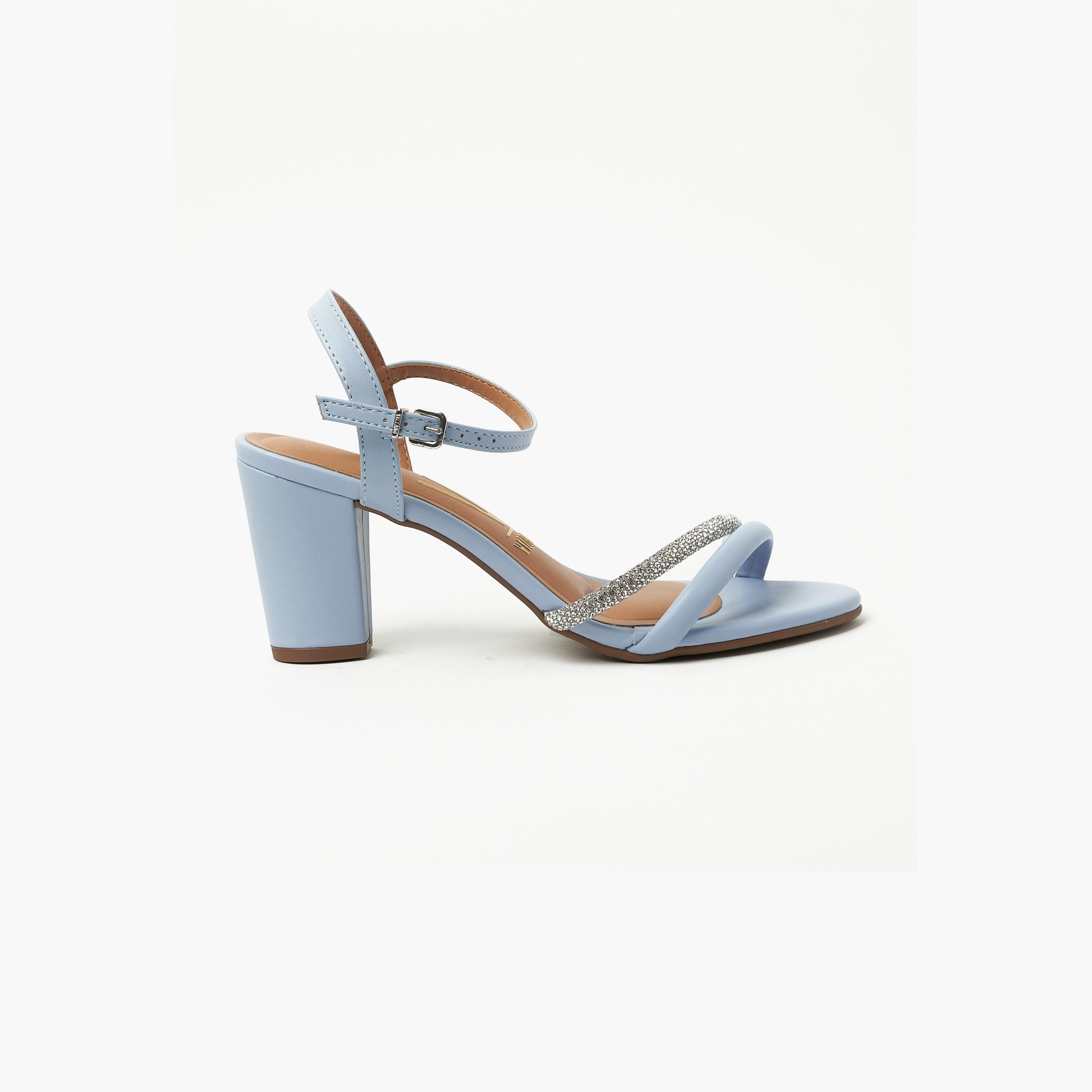 فيزانو- حذاء للنساء بكعب سميك بإبزيم | 6262-1009-25791-93170-women-shoes-heels-image-3
