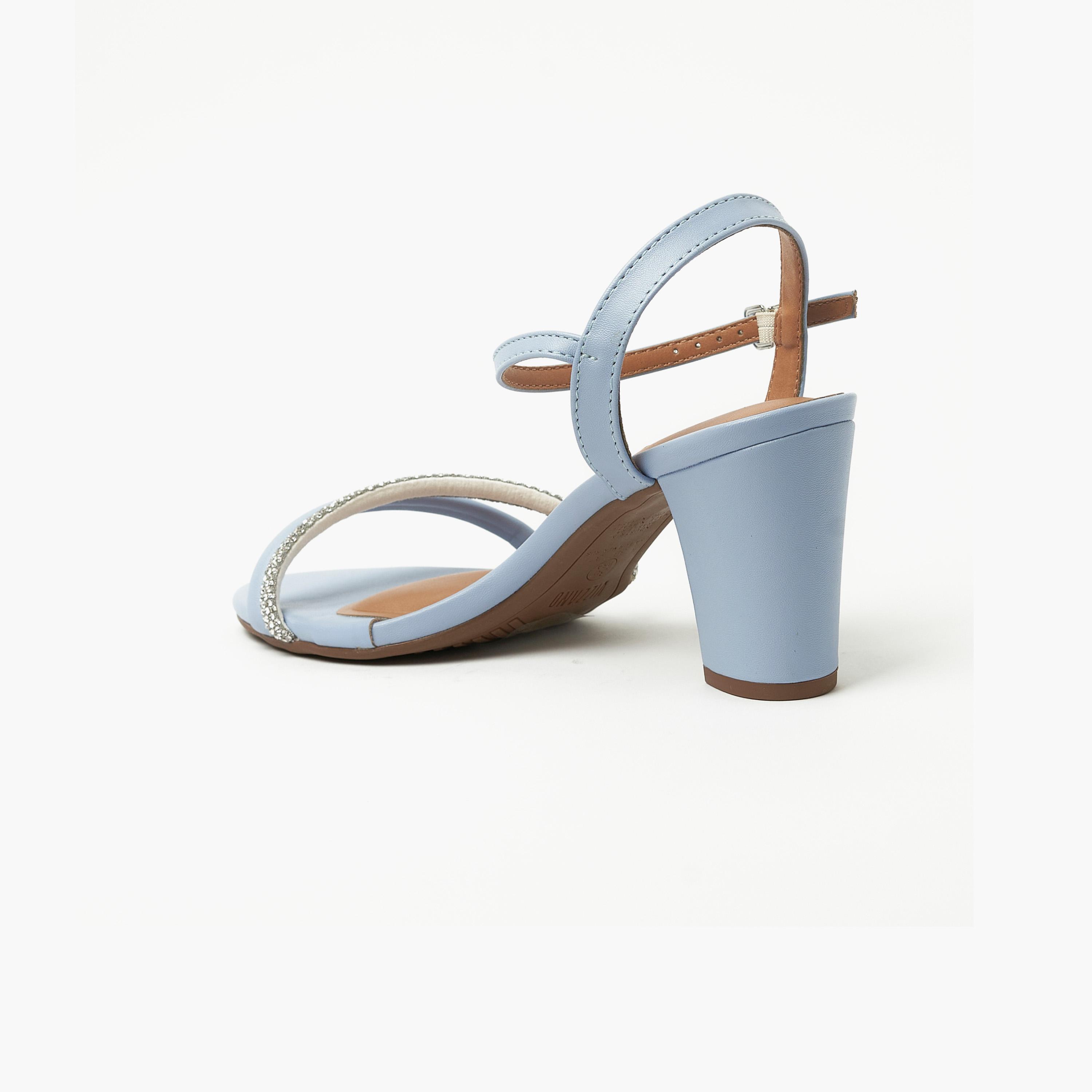 فيزانو- حذاء للنساء بكعب سميك بإبزيم | 6262-1009-25791-93170-women-shoes-heels-image-4