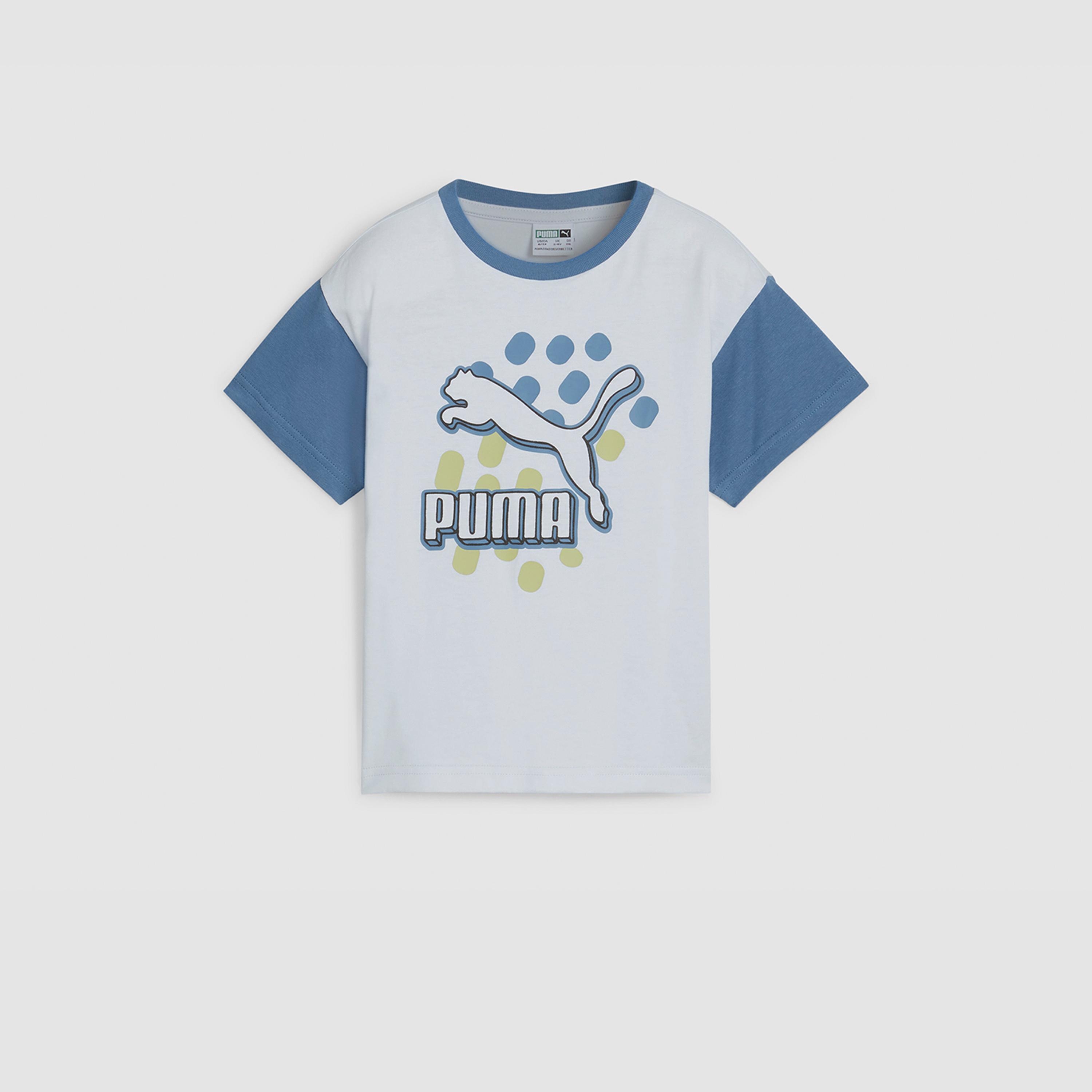 Puma Kids Classics Short Sleeve T-Shirt-boys-clothing-sportswear-tops-image-5