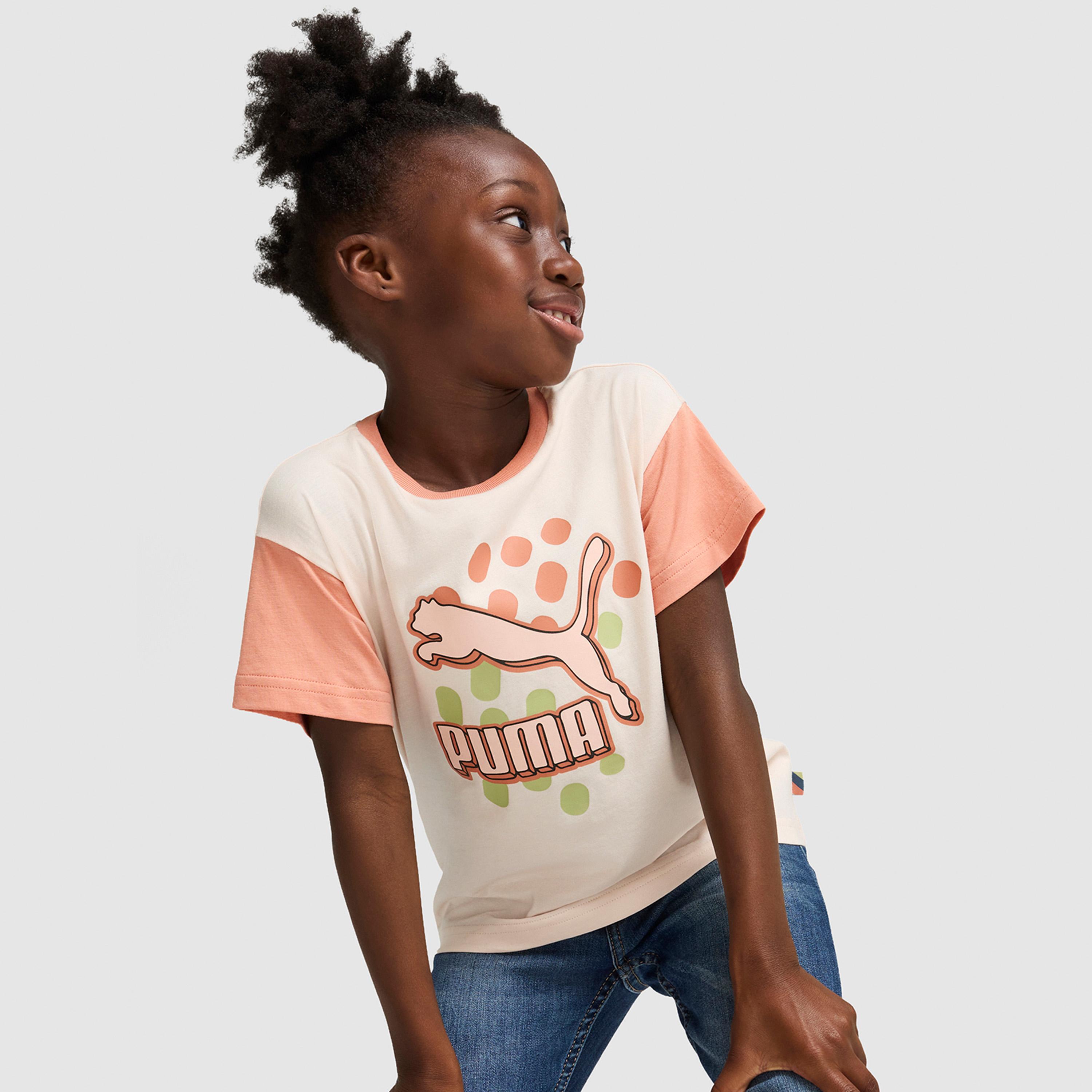 Puma Kids Classics Short Sleeve T-Shirt-boys-clothing-sportswear-tops-image-1