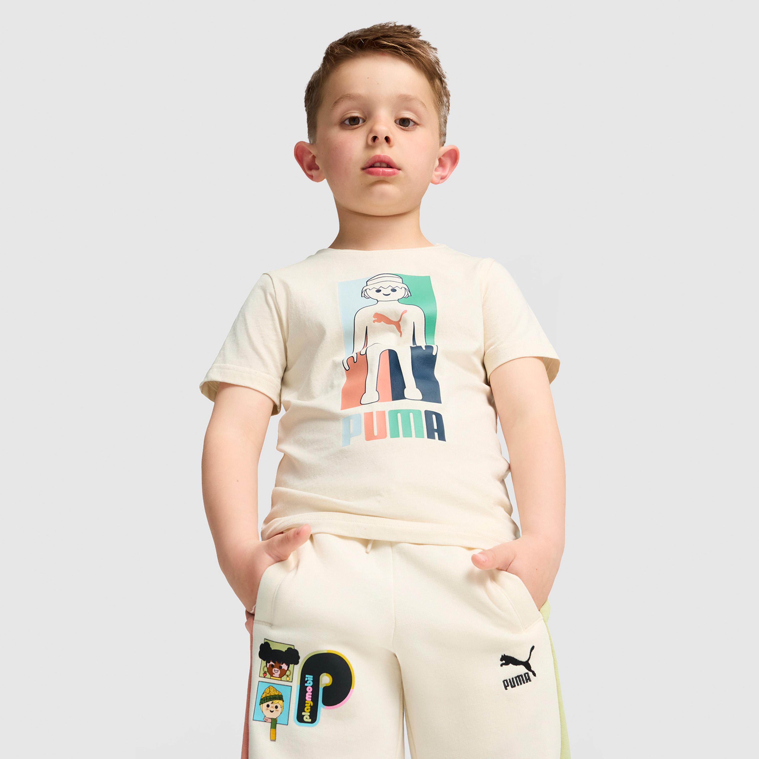 Puma X Playmobil Short Sleeve T-Shirt-boys-clothing-sportswear-tops-image-1