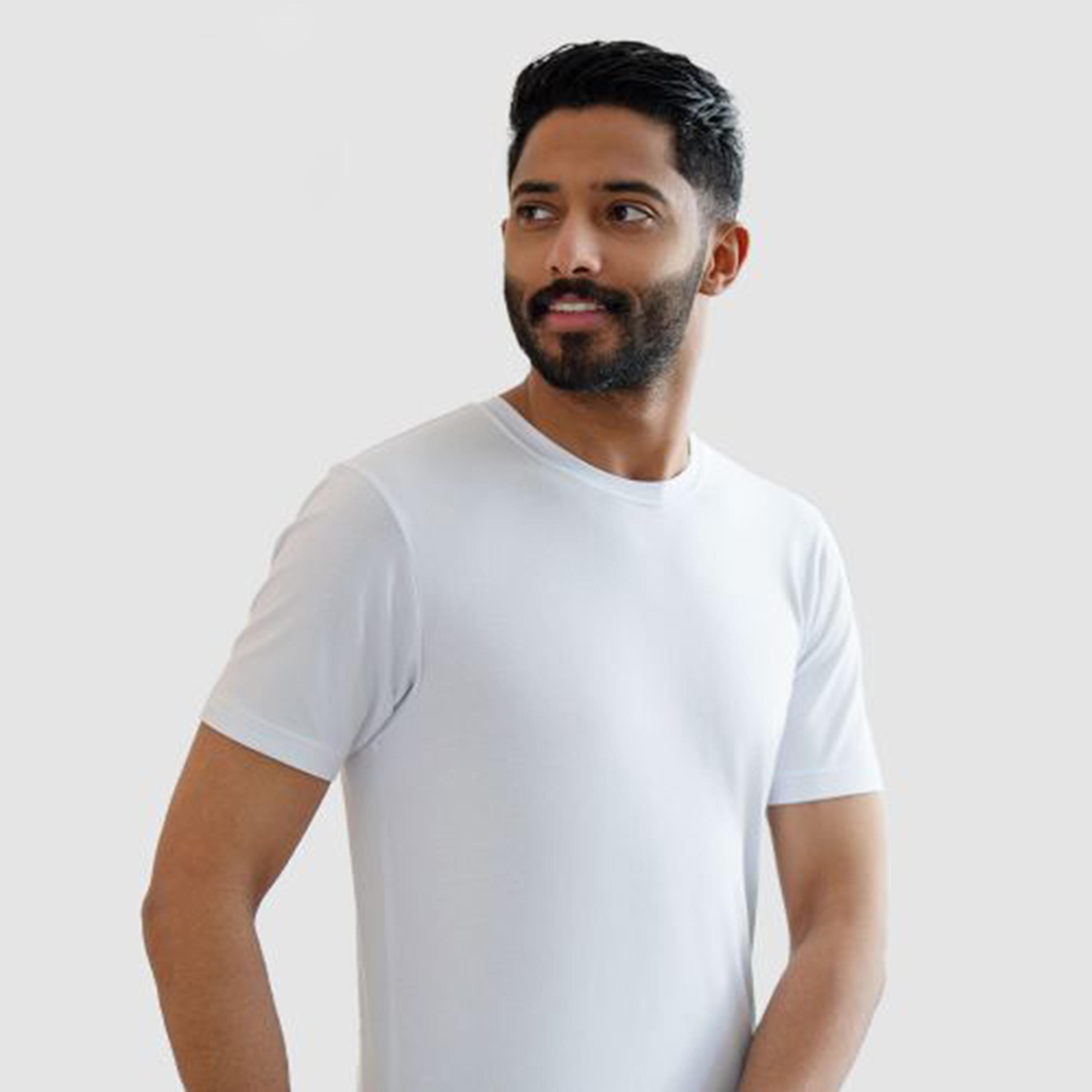Al Aseel White Modal Under T-Shirt-men-arabicclothing-thobeinner-image-2