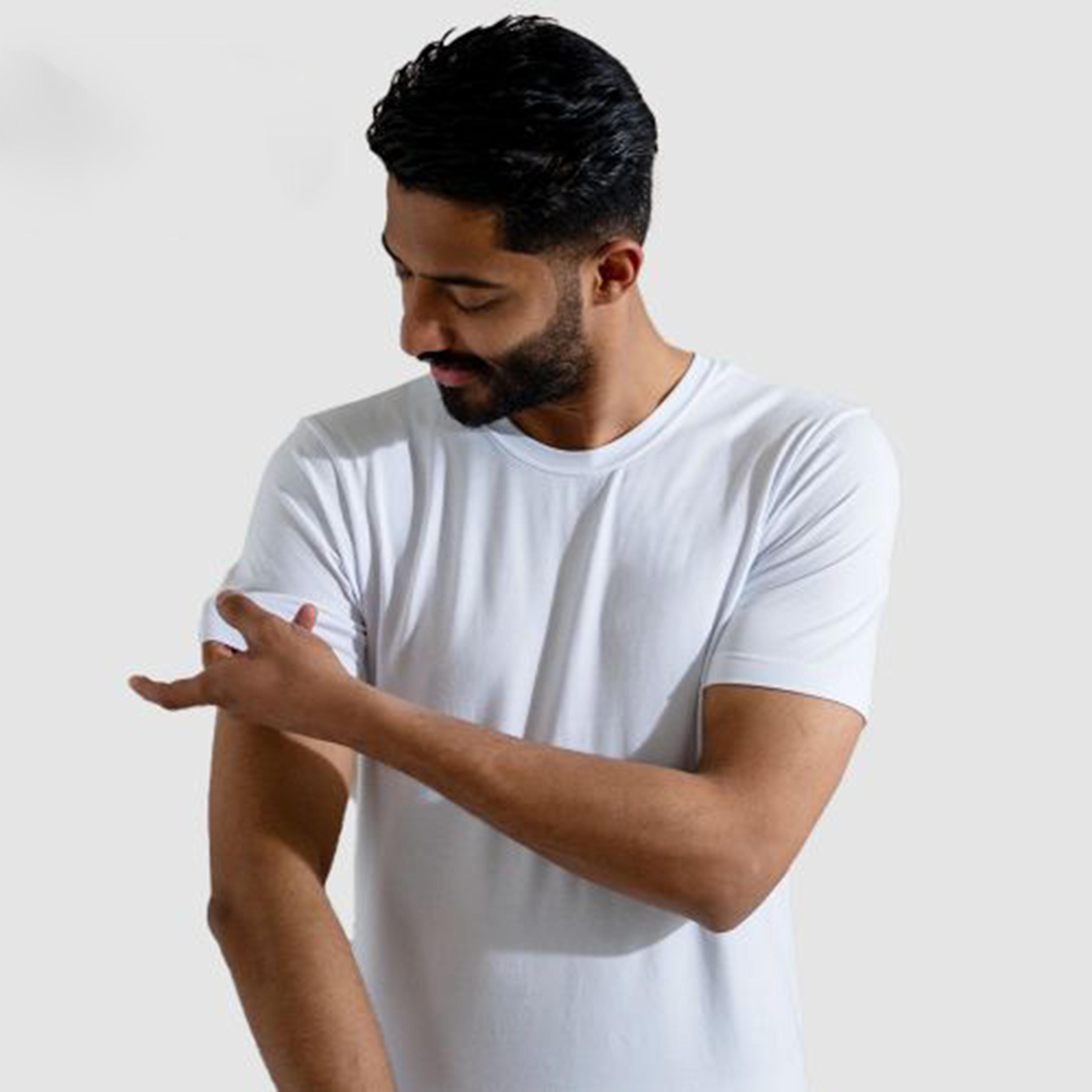 Al Aseel White Modal Under T-Shirt-men-arabicclothing-thobeinner-image-3