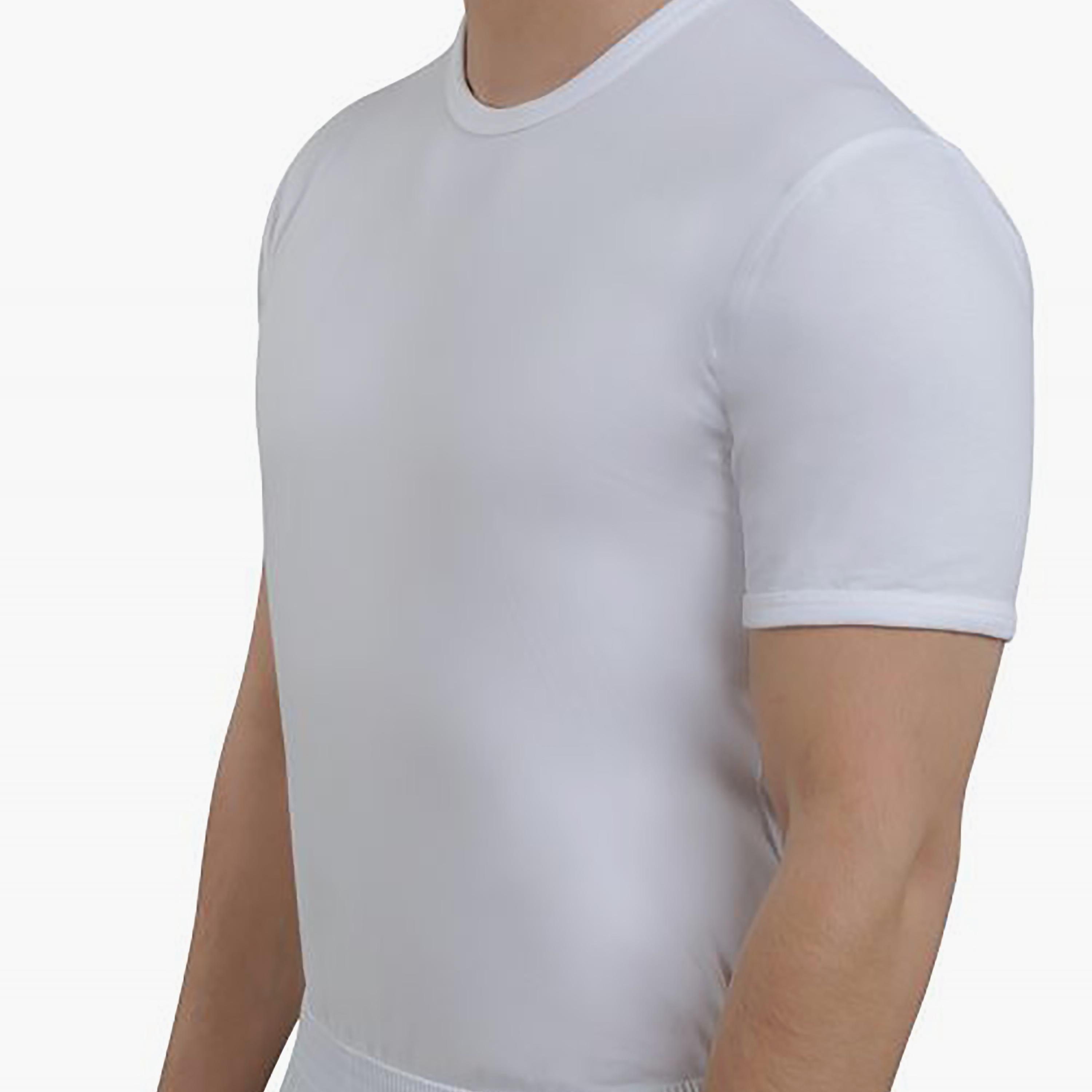 Al Aseel White Under T-Shirt-men-arabicclothing-thobeinner-image-2