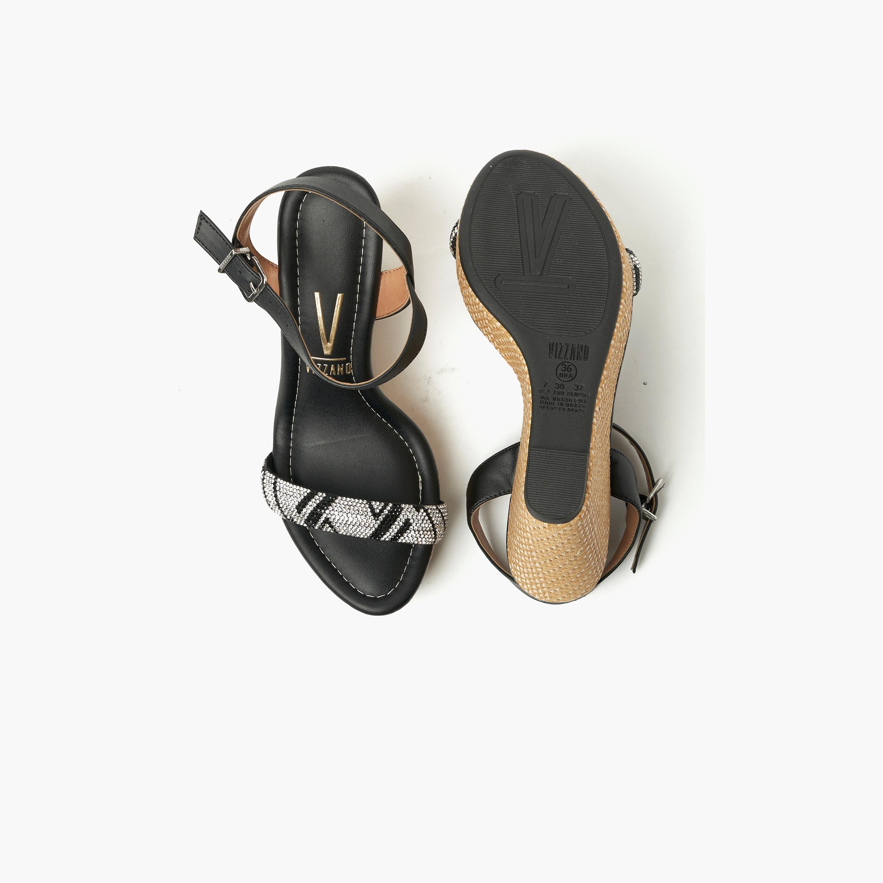صندل حذاء نسائي بكعب ويدج مع حزام خلفي من فيزانو | 6283-2104-26392-women-shoes-heels-image-4