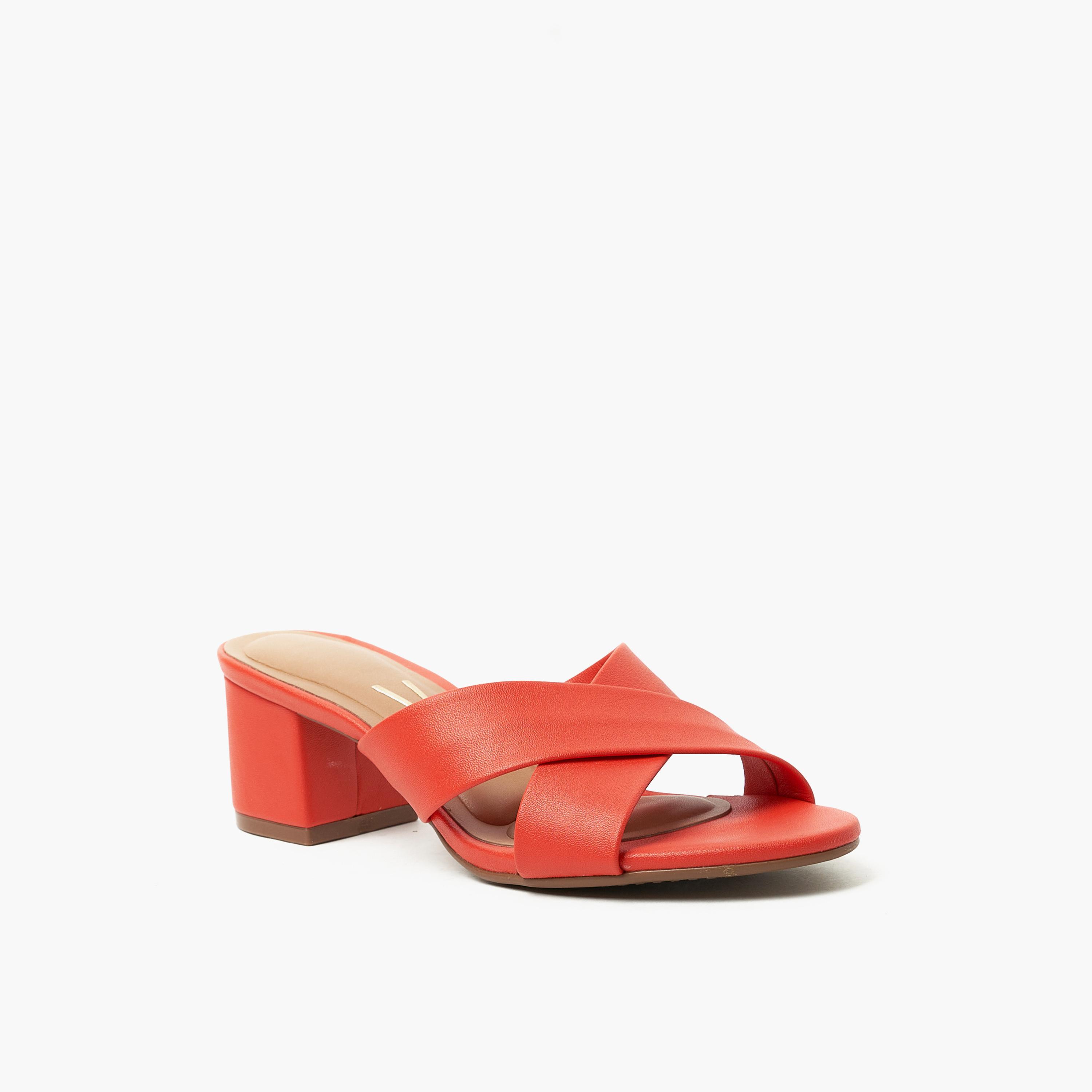 Vizzano by Geoomnii Women's Slip-On Block Heels | 6291-1119-7286-92447         -women-shoes-sandals-heeled-image-1