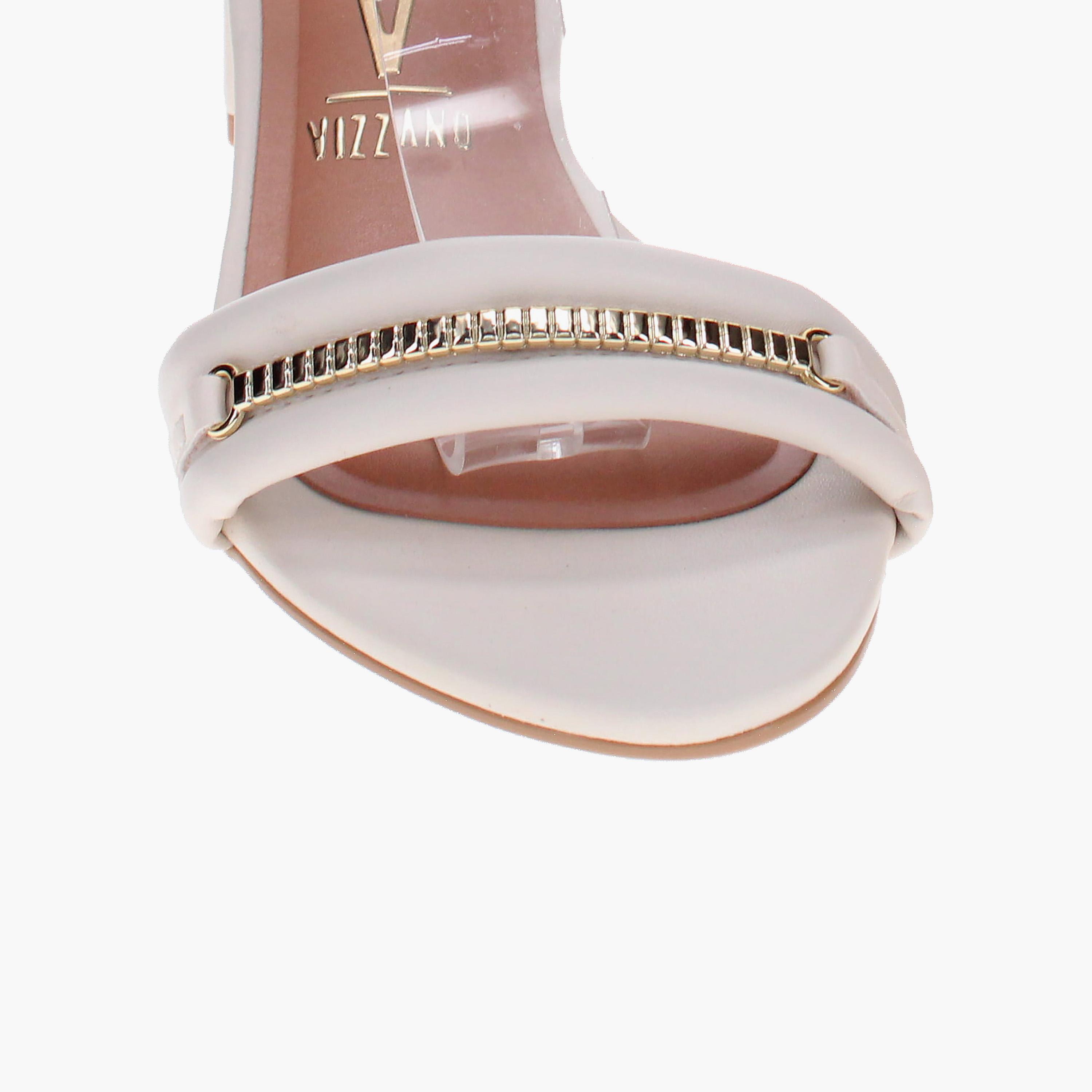 Vizzano by Geoomnii Women's Buckle Strap Block Heels | 6291-1171-22159-35312        -women-shoes-sandals-heeled-image-2