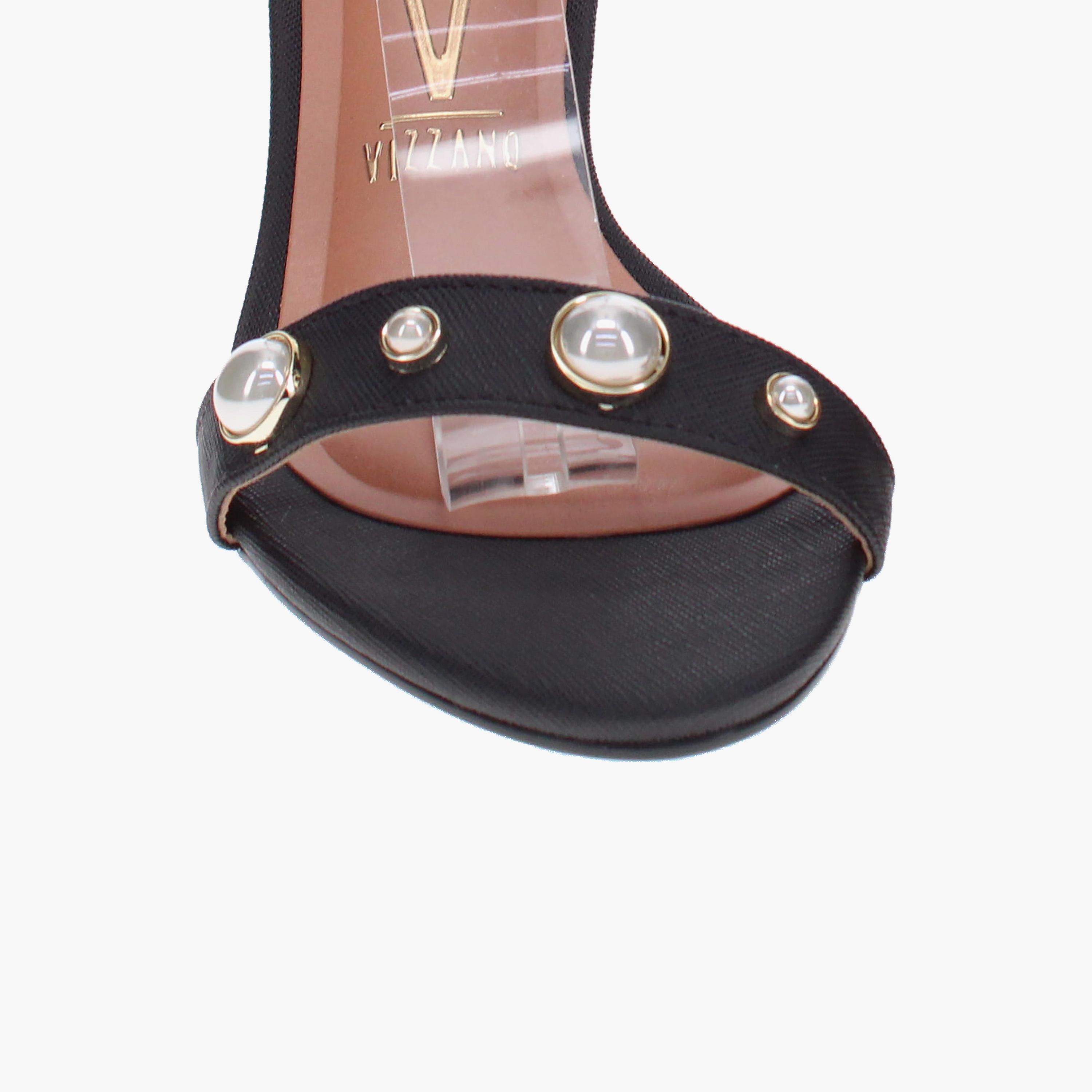 فيزانو - حذاء نسائي كعب عريض وحزام بمشبك | 6291-1176-23729-15745-women-shoes-sandals-heeled-image-2