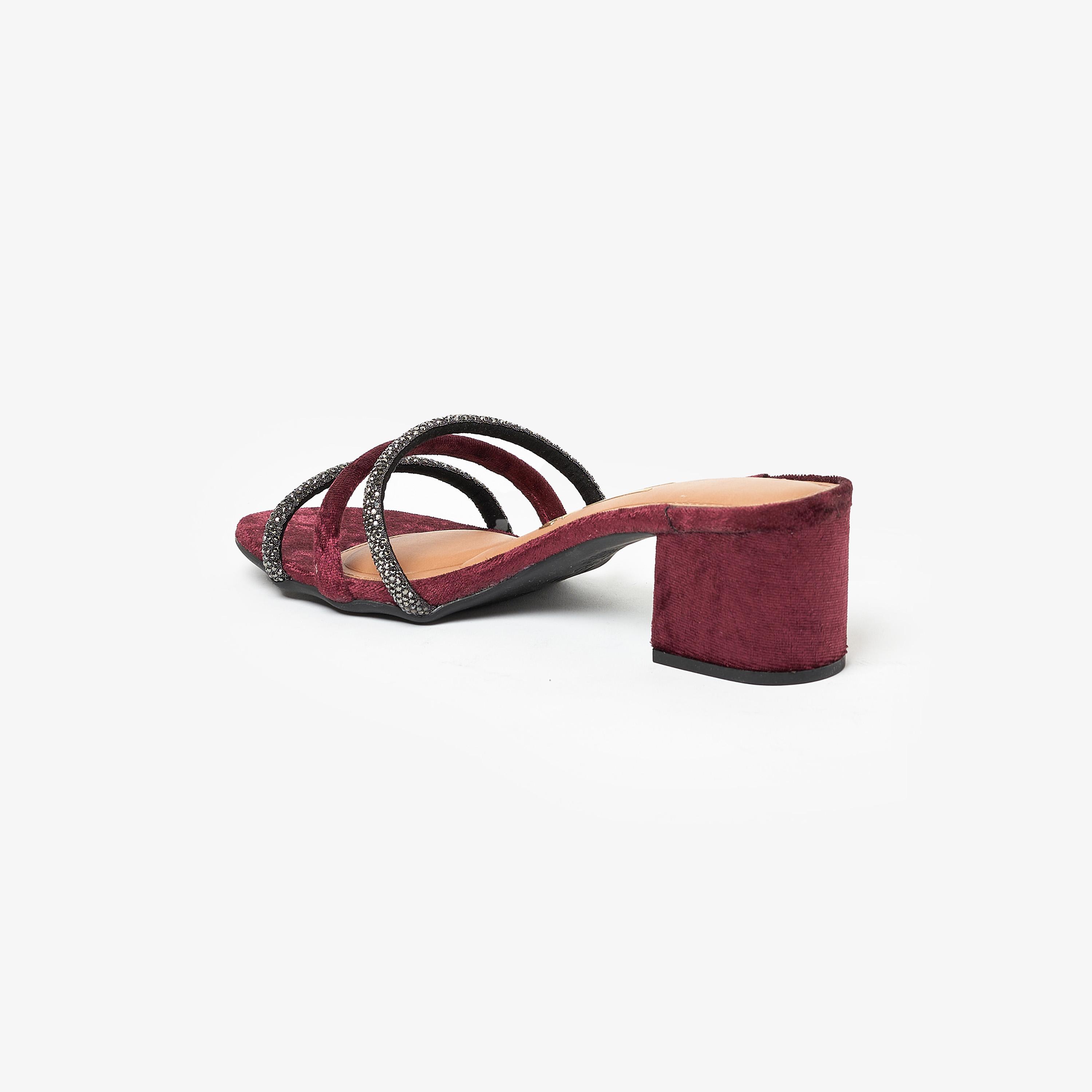 Vizzano by Geoomnii Women's Open Toe Block Heels | 6291-1448-25754        -women-shoes-heels-image-3