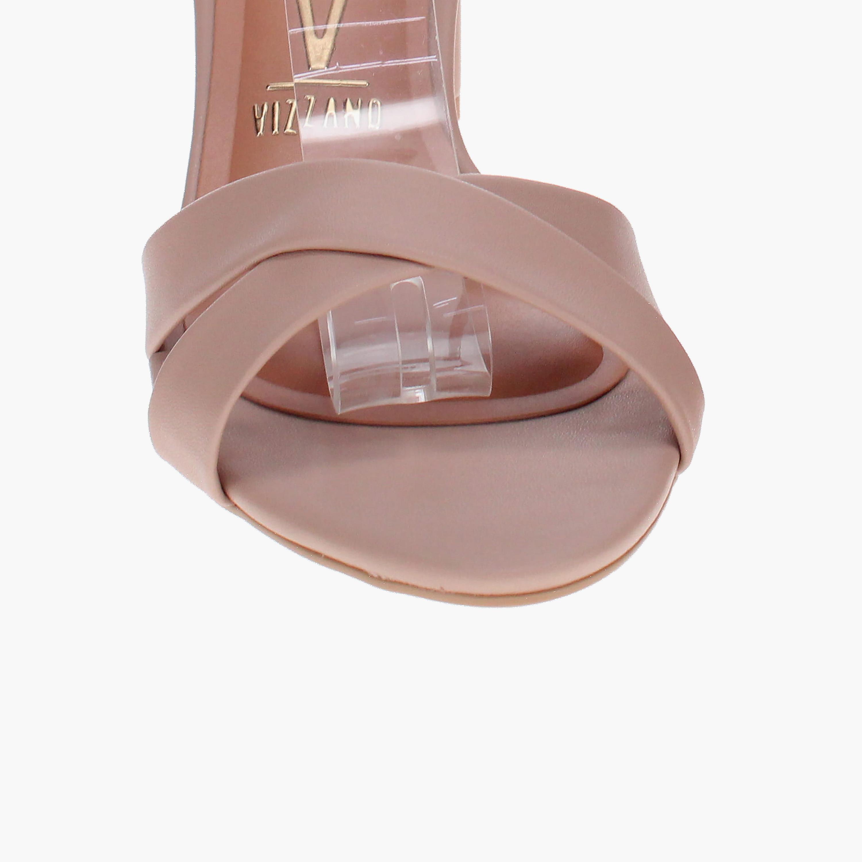 Vizzano by Geoomnii Women's Buckle Strap Block Heels | 6291-927-7286-29452        -women-shoes-sandals-heeled-image-2