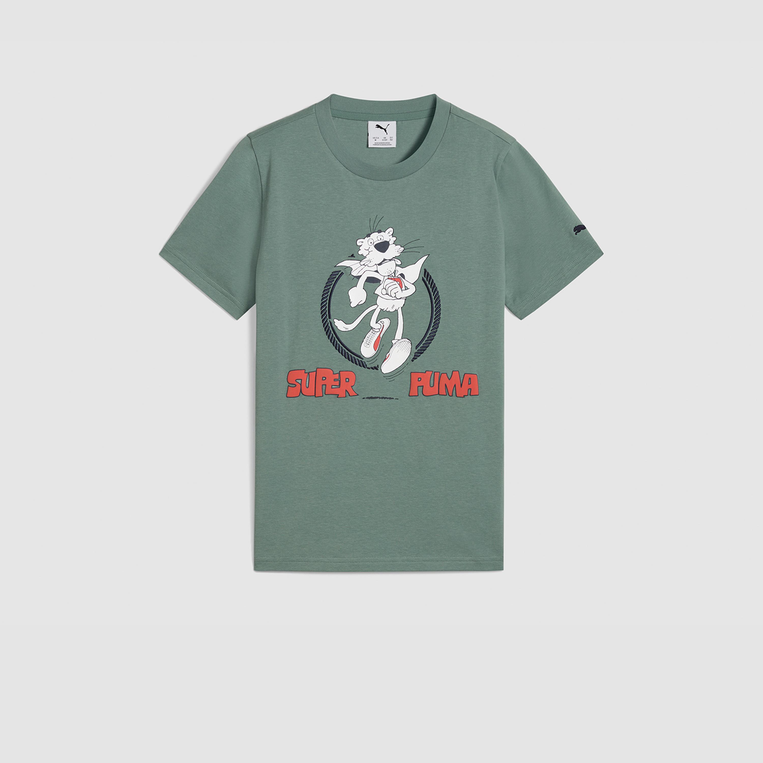 Puma Boys Super Graphic Short Sleeve T-Shirt-boys-clothing-sportswear-tops-image-4