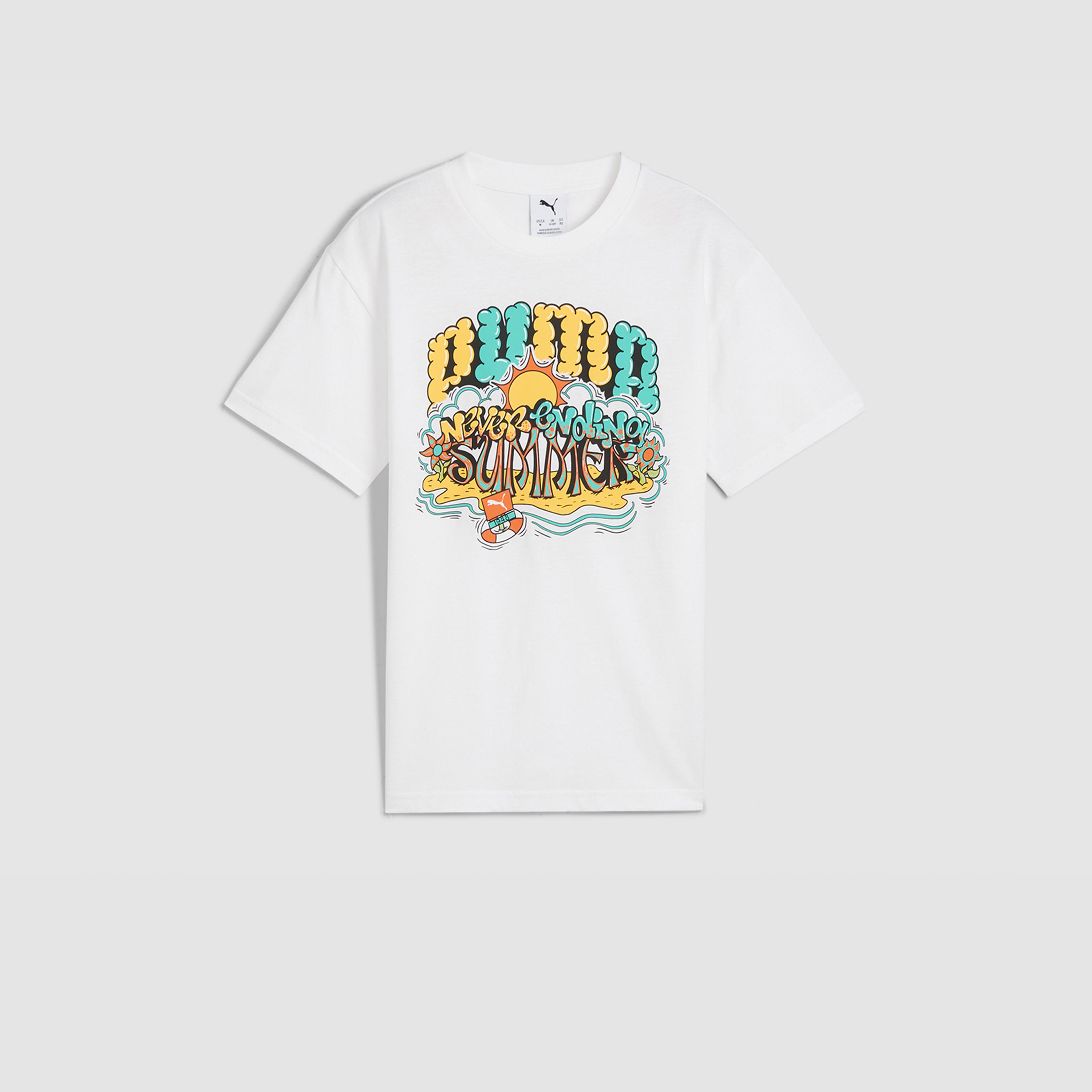 Puma Boys Graphics Short Sleeve T-Shirt-boys-clothing-sportswear-tops-image-4