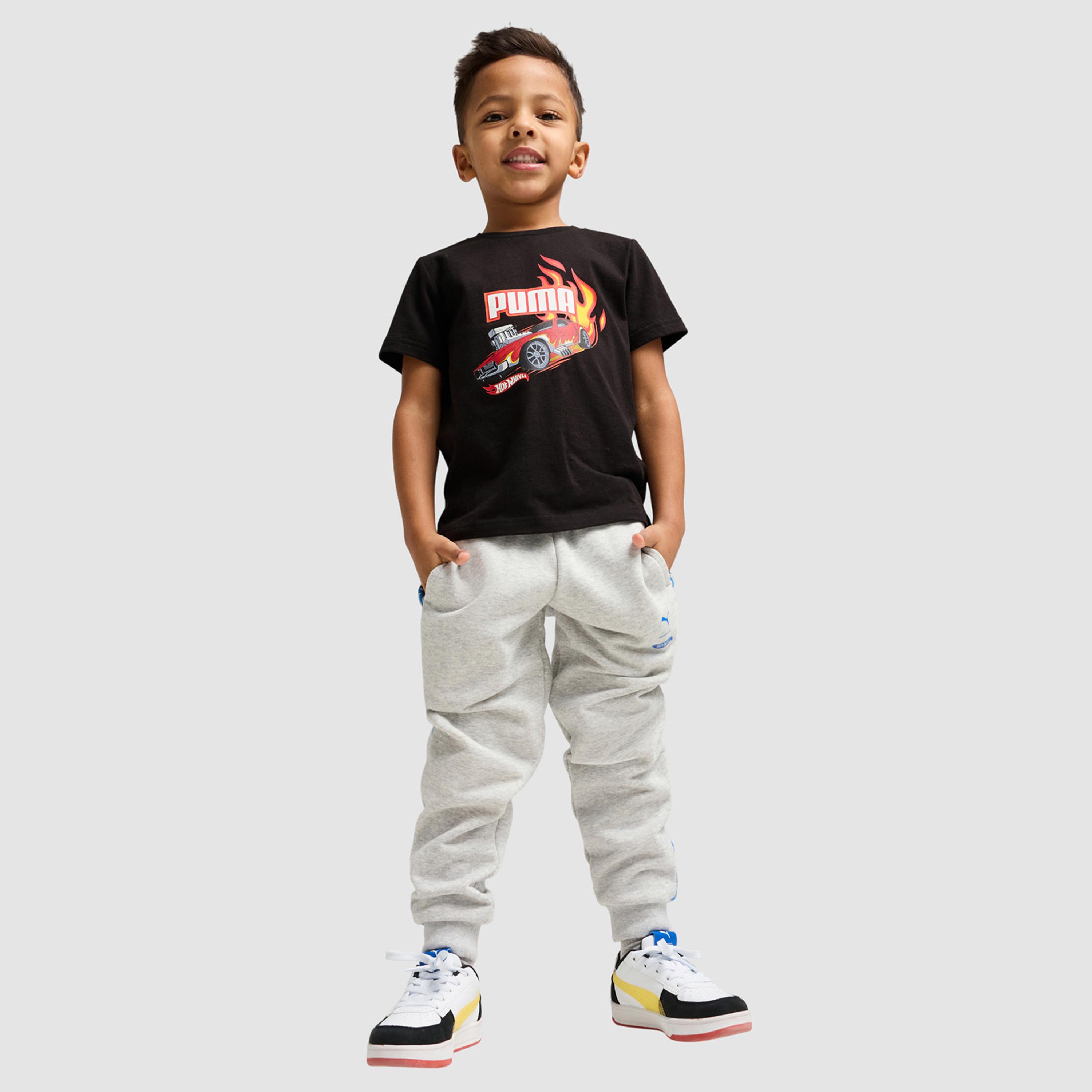 Puma X Hot Wheels Short Sleeve T-Shirt-boys-clothing-sportswear-tops-image-2