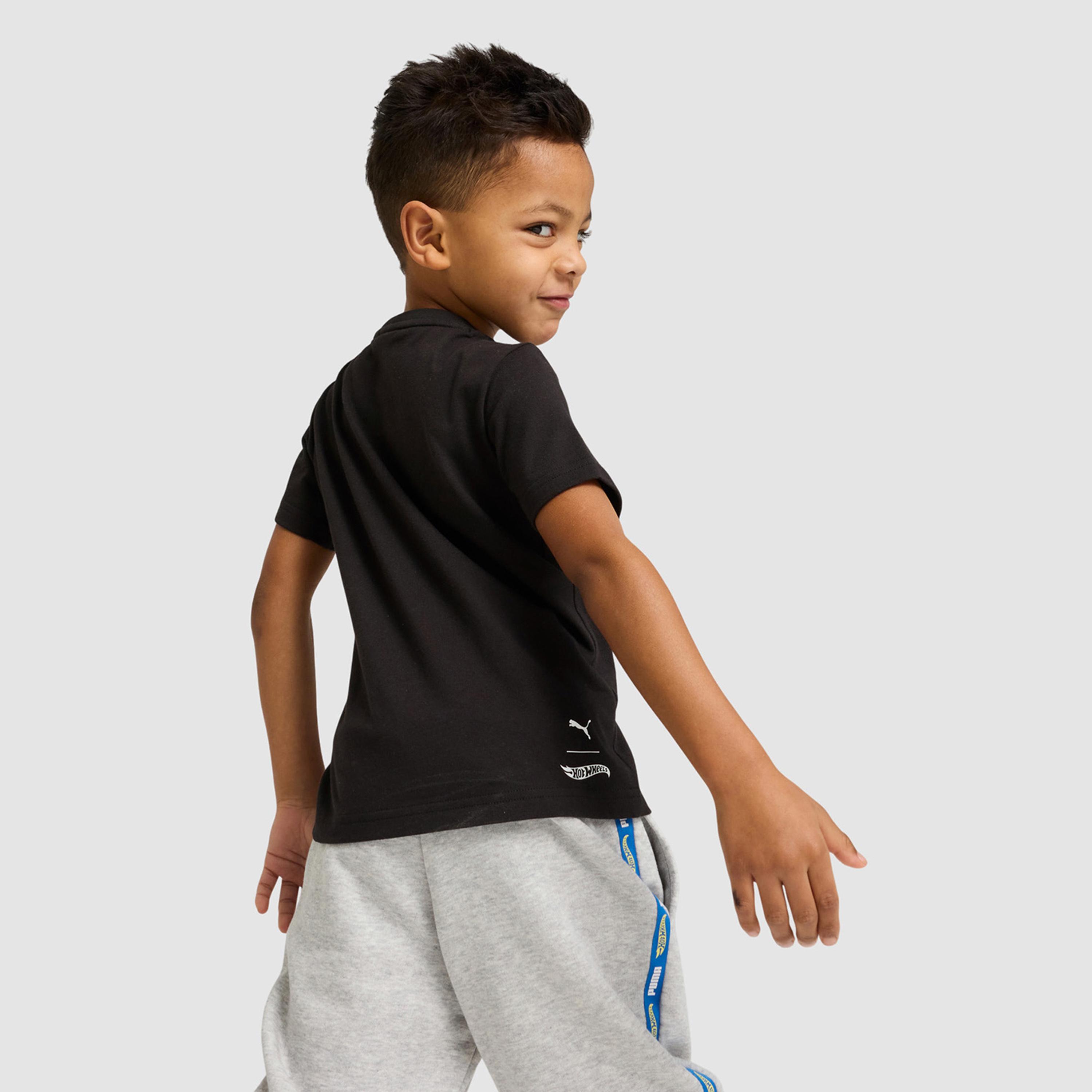Puma X Hot Wheels Short Sleeve T-Shirt-boys-clothing-sportswear-tops-image-3
