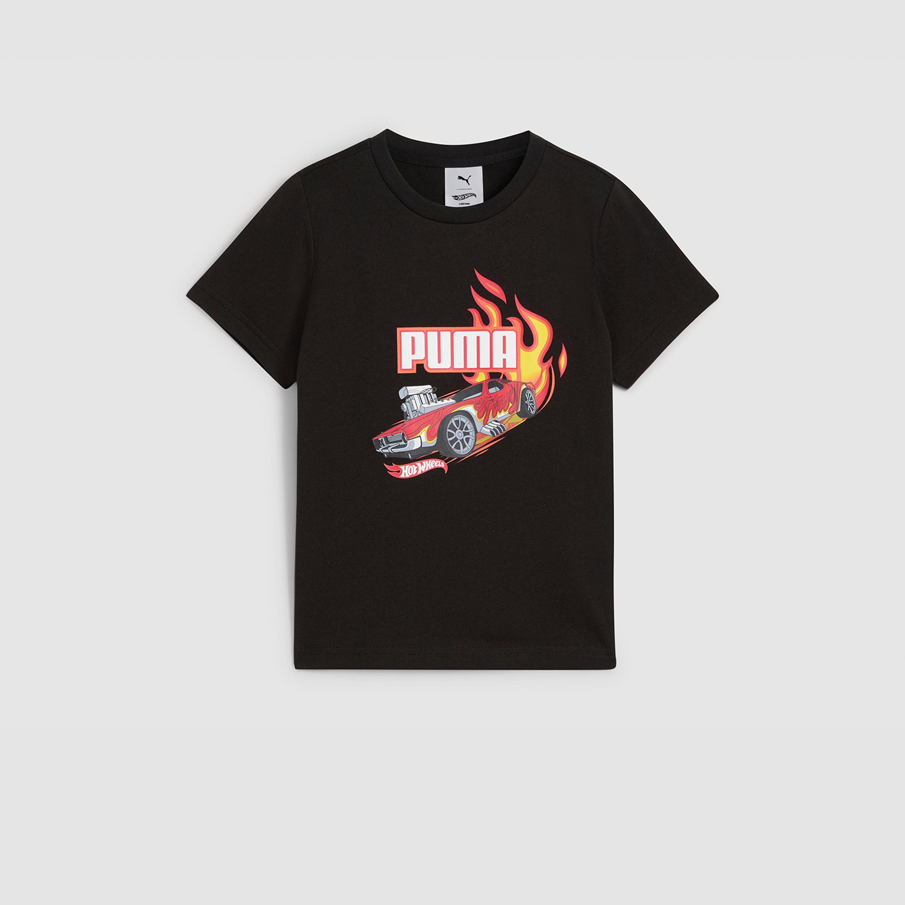 Puma X Hot Wheels Short Sleeve T-Shirt-boys-clothing-sportswear-tops-image-4