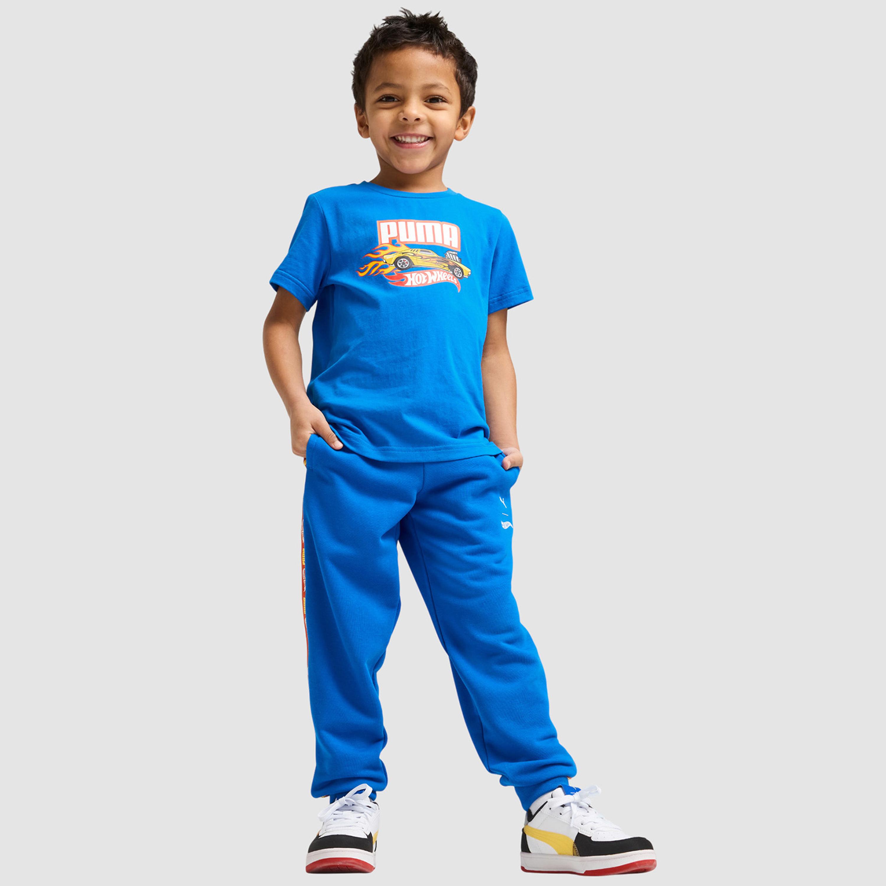 Puma X Hot Wheels Short Sleeve T-Shirt-boys-clothing-sportswear-tops-image-2