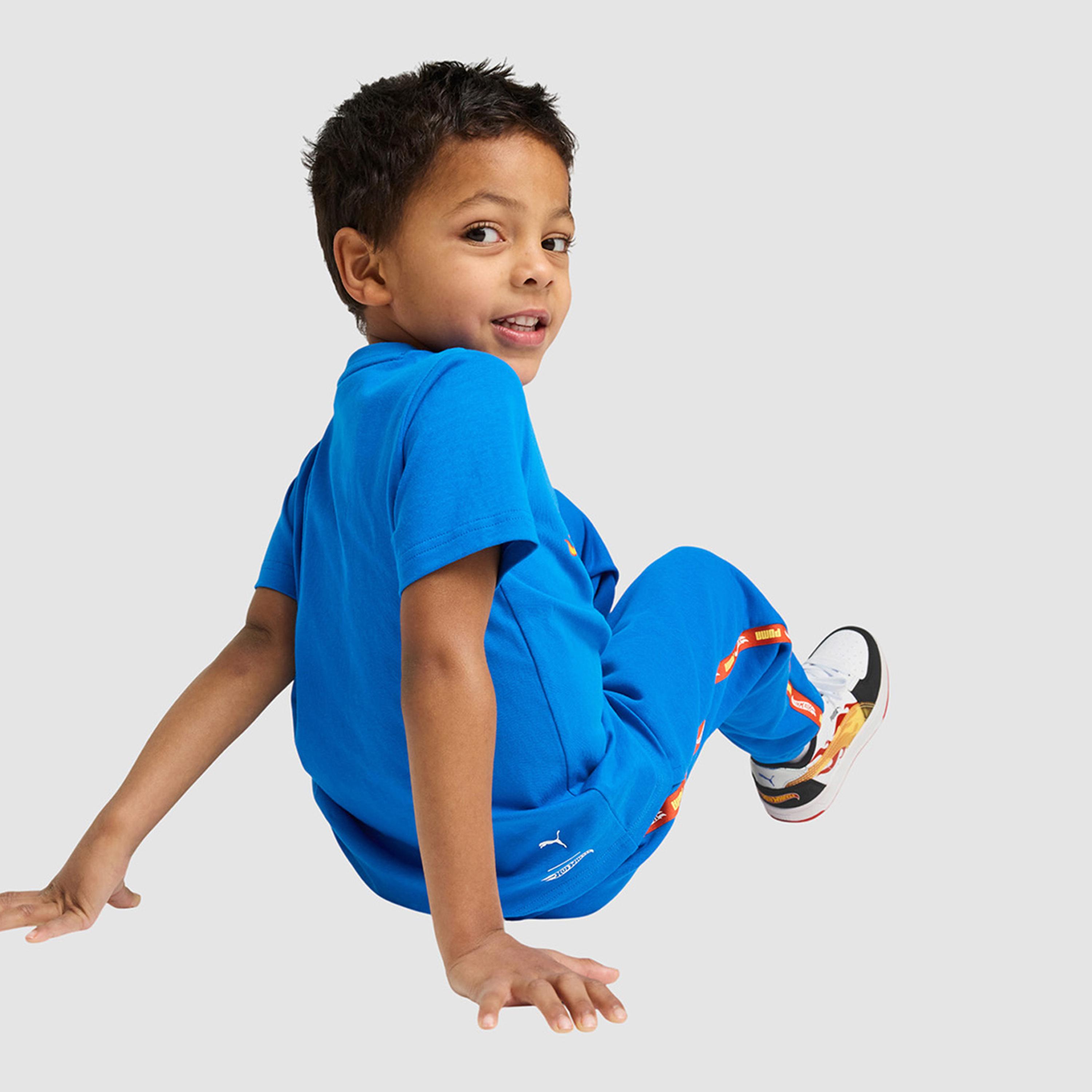Puma X Hot Wheels Short Sleeve T-Shirt-boys-clothing-sportswear-tops-image-3
