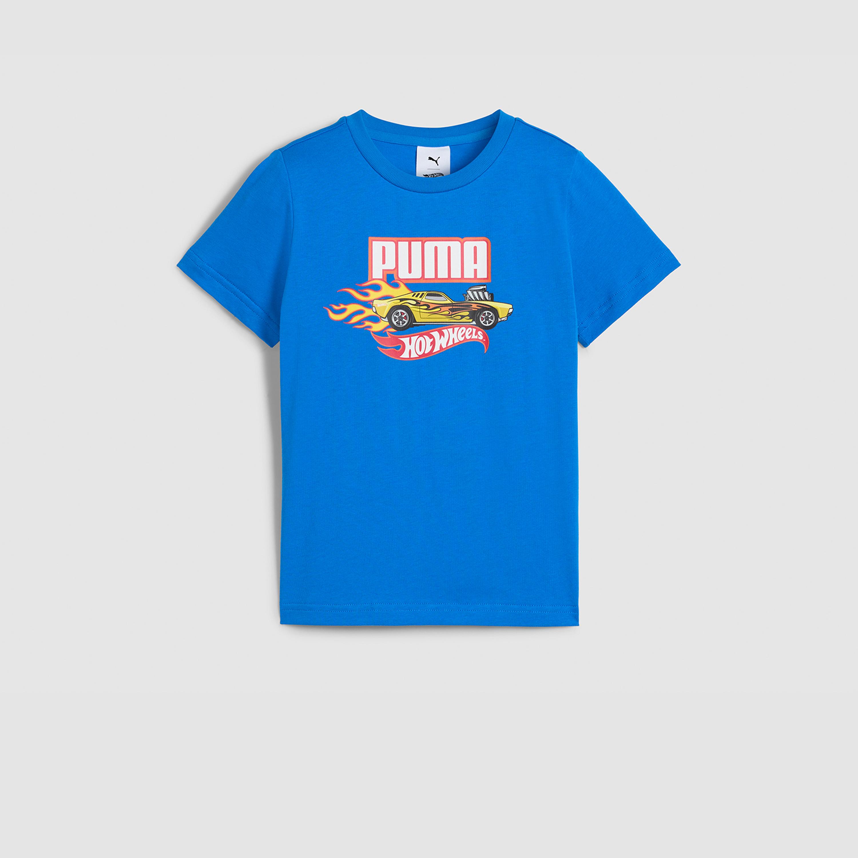 Puma X Hot Wheels Short Sleeve T-Shirt-boys-clothing-sportswear-tops-image-4