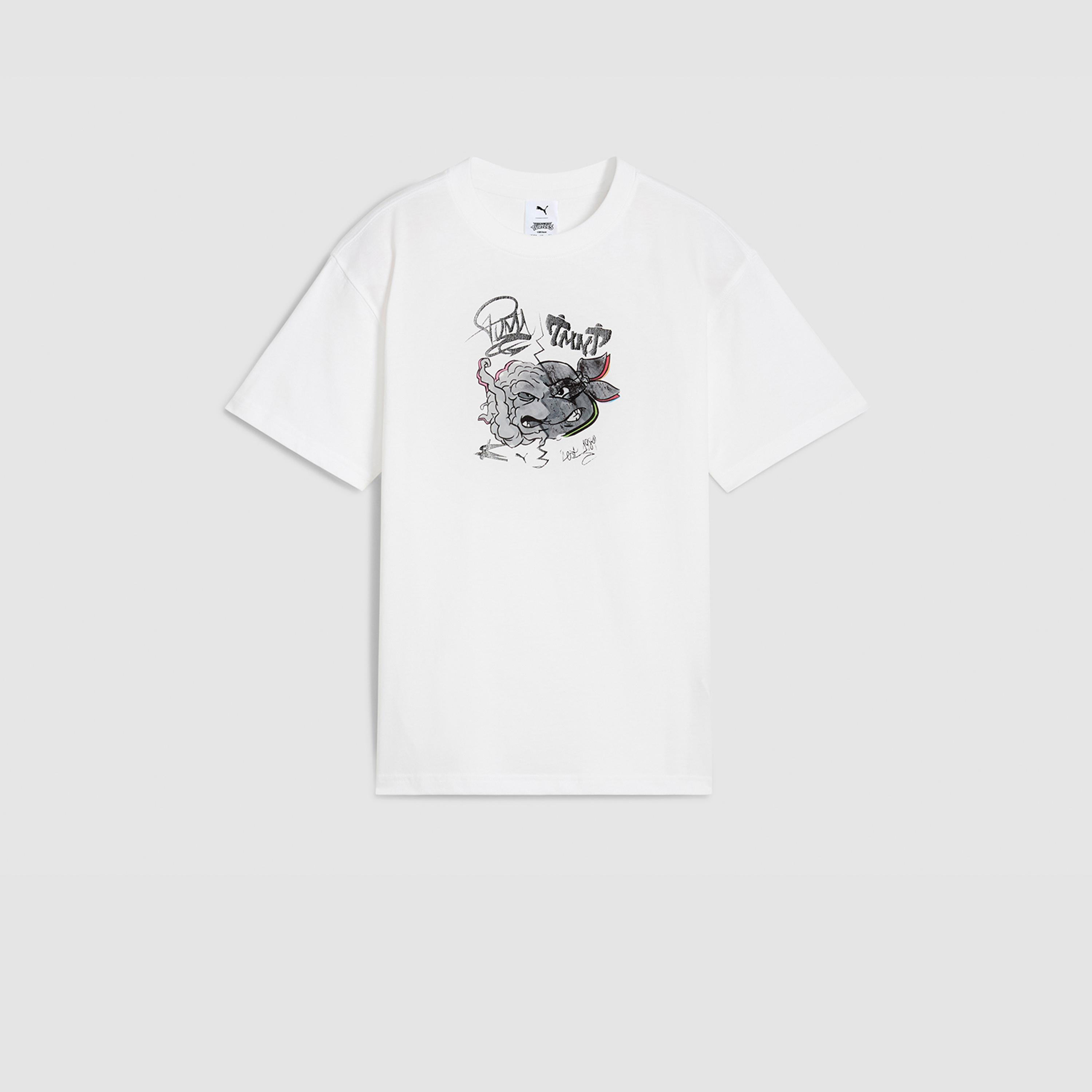 Puma X TMNT Relaxed Fit Short Sleeve T-Shirt-boys-clothing-sportswear-tops-image-4