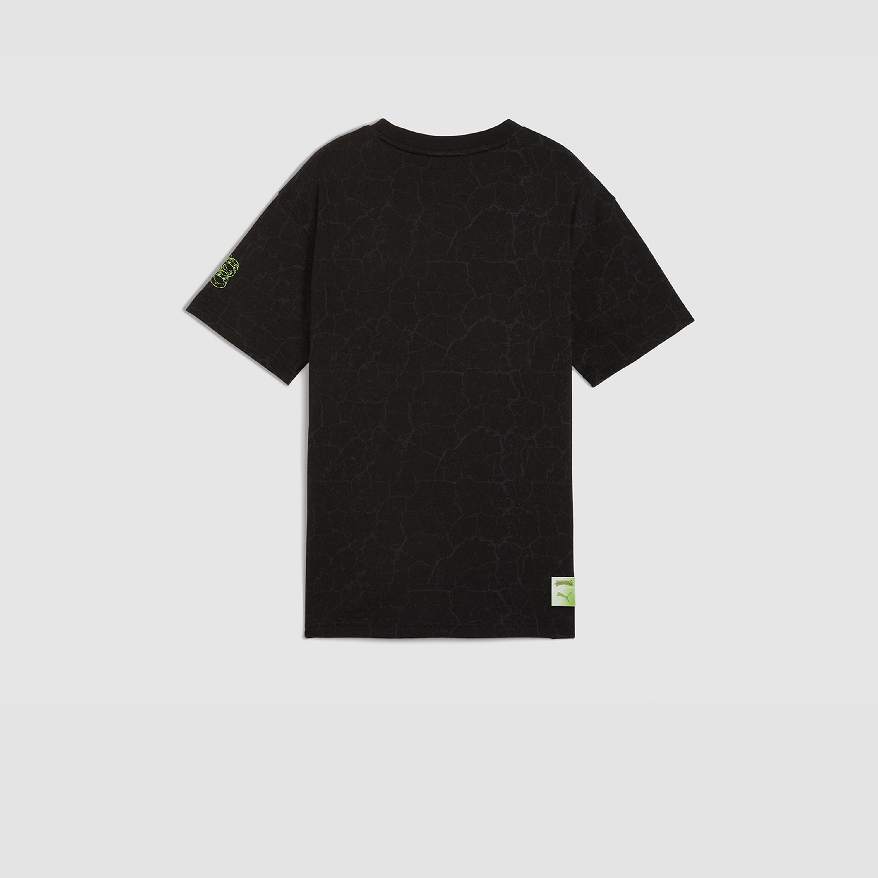 Puma X TMNT Relaxed Fit Short Sleeve T-Shirt-boys-clothing-sportswear-tops-image-5