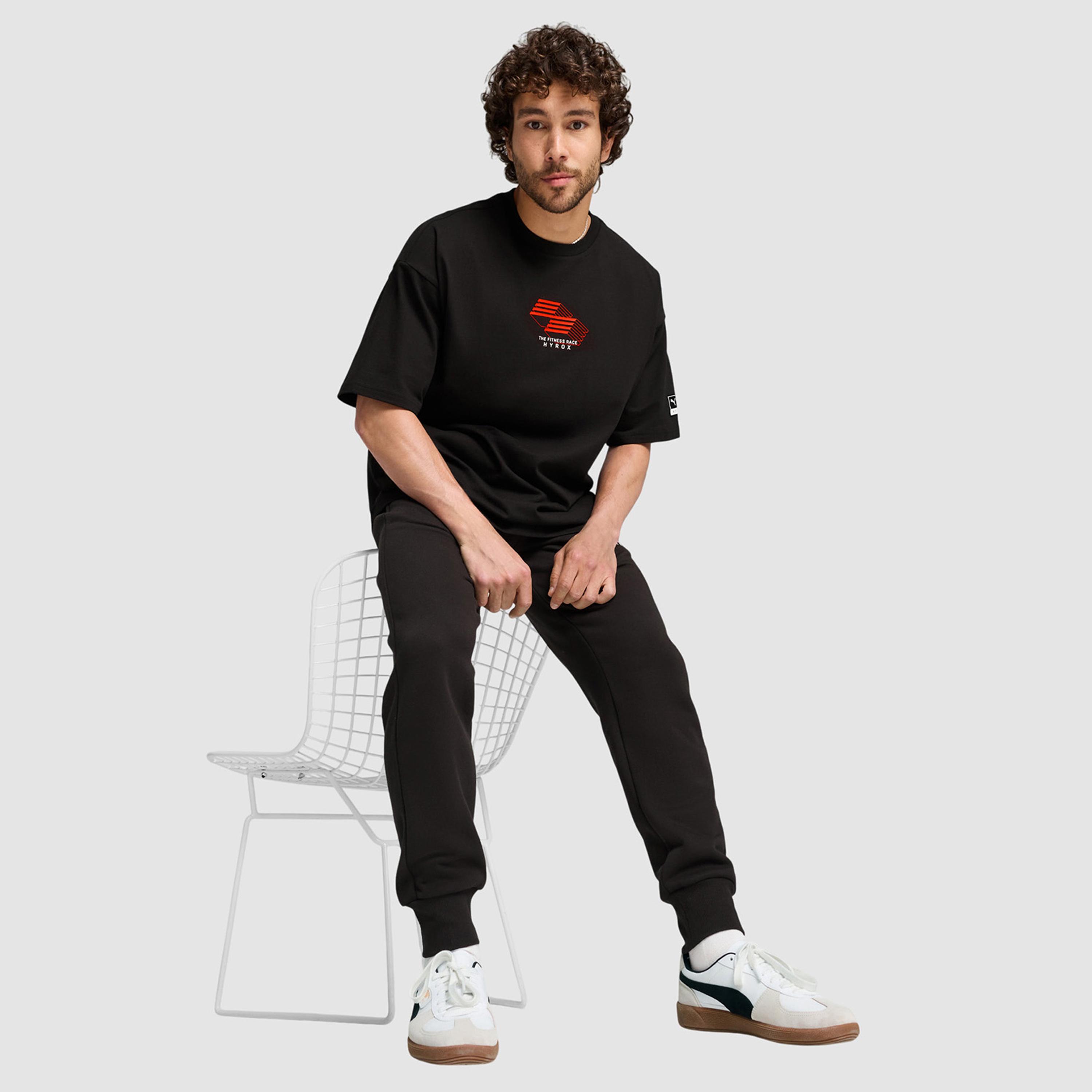 Puma Men HYROX X Oversized Short Sleeve T-Shirt-men-clothing-sportswearandactivewear-tshirtsandpolos-image-2