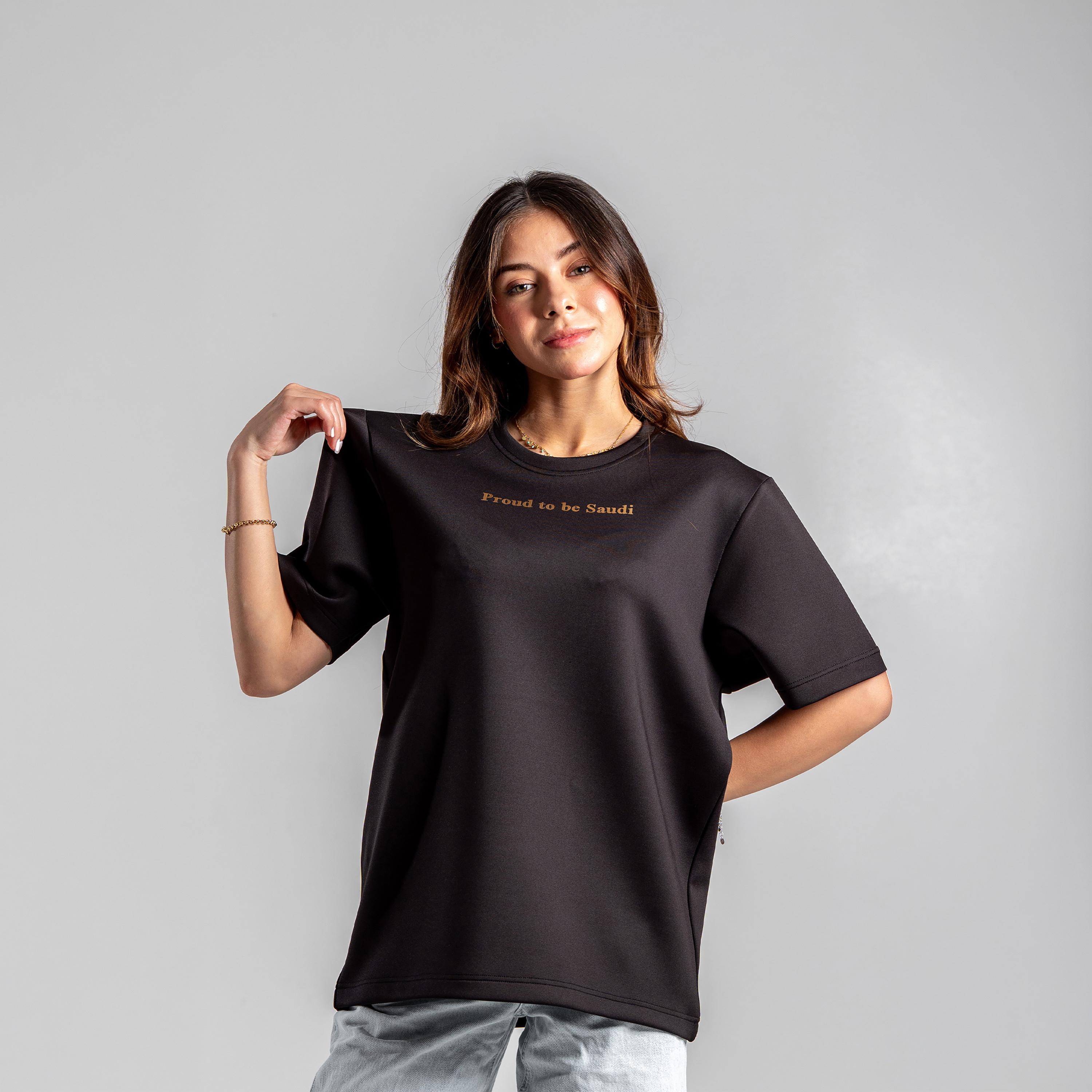 sanefn Eagle Horse Heritage Print Crew Neck Short Sleeves Women's National Day T-Shirt-women-clothing-tshirts-image-1