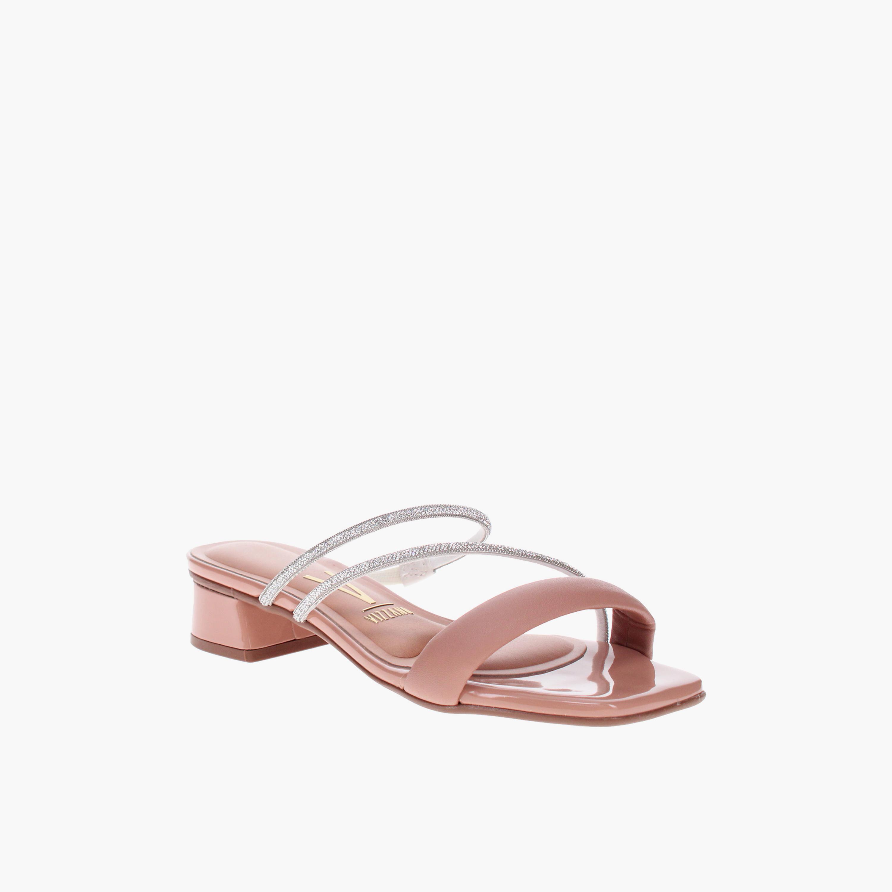 فيزانو - شبشب نسائي سهل الارتداء نعل عريض | 6454-121-28070-97293-women-shoes-sandals-heeled-image-1