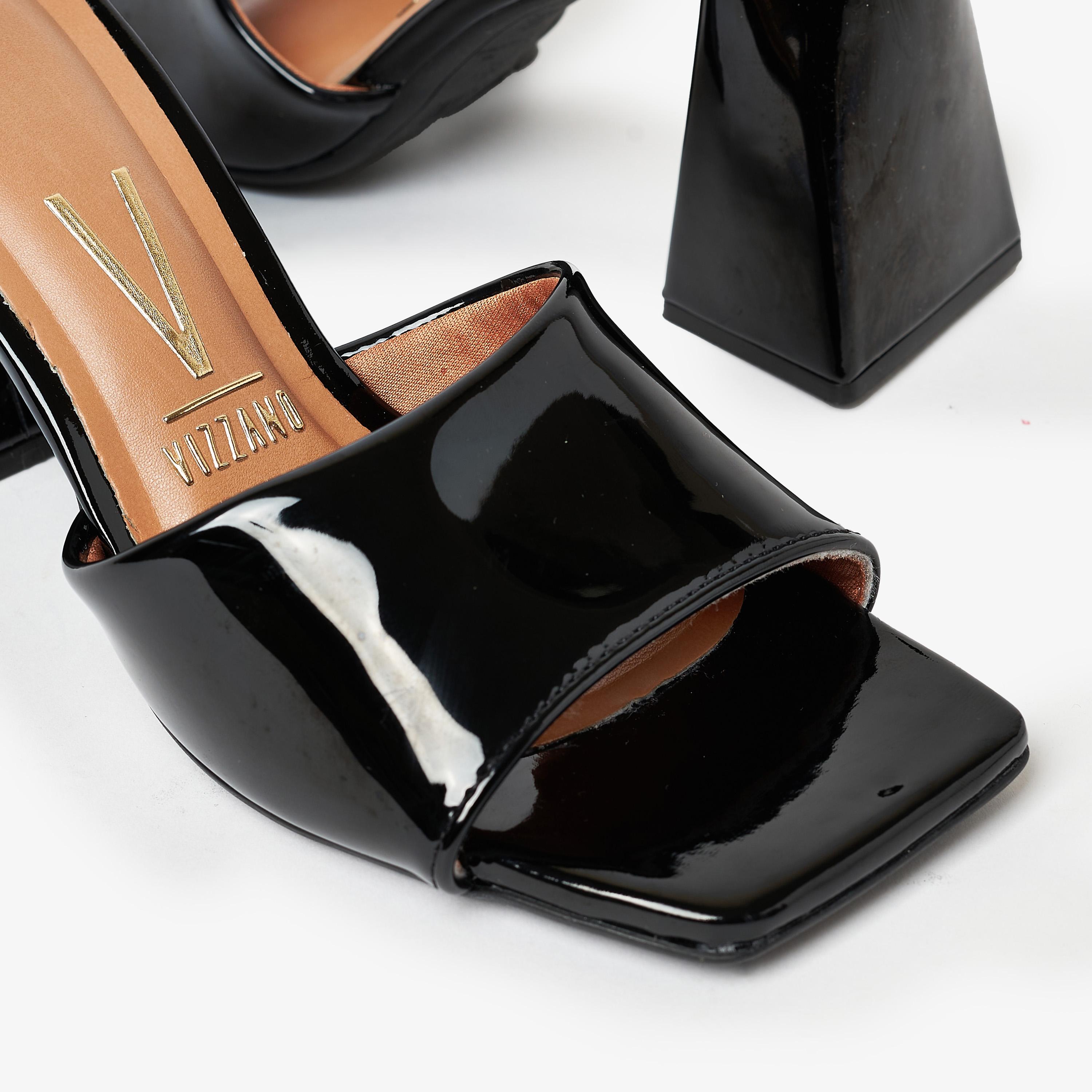 حذاء نسائي من فيزانو ذو كعب عريض مفتوح عند الأصابع | 6464-100-13488-women-shoes-heels-image-5
