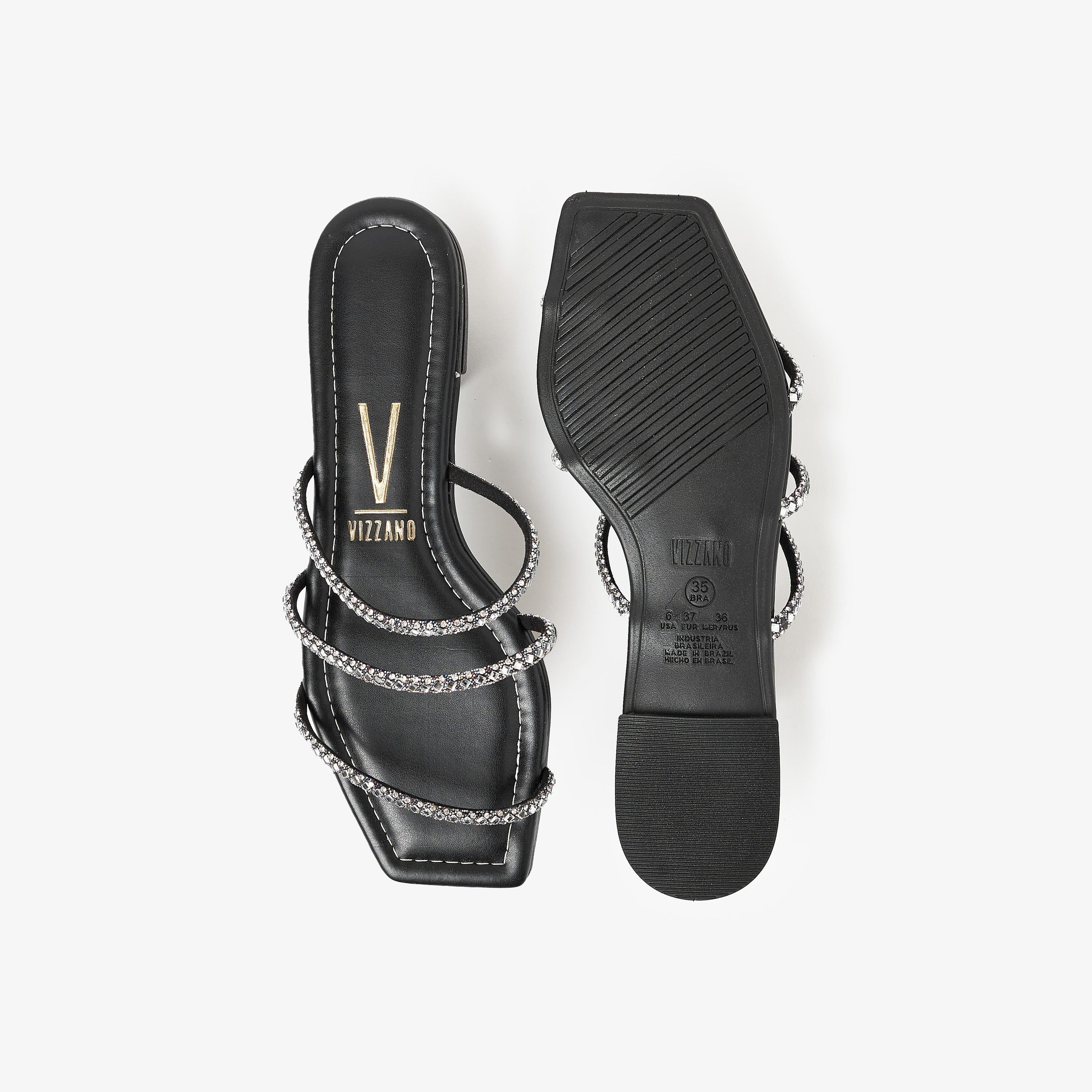 صندل مسطح نسائي من فيزانو ذو مفتوح من الأمام | 6479-101-24816-women-shoes-sandals-flats-image-4