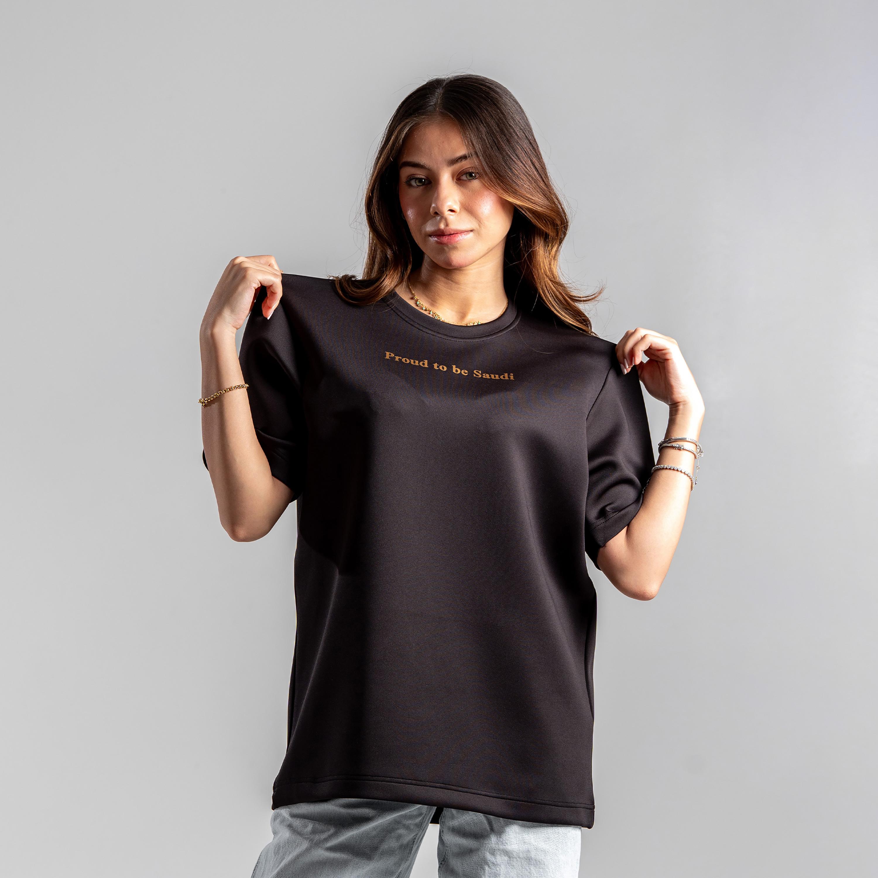 sanefn Heritage Fort Print Crew Neck Short Sleeves Women's National Day T-Shirt-women-clothing-tshirts-image-2