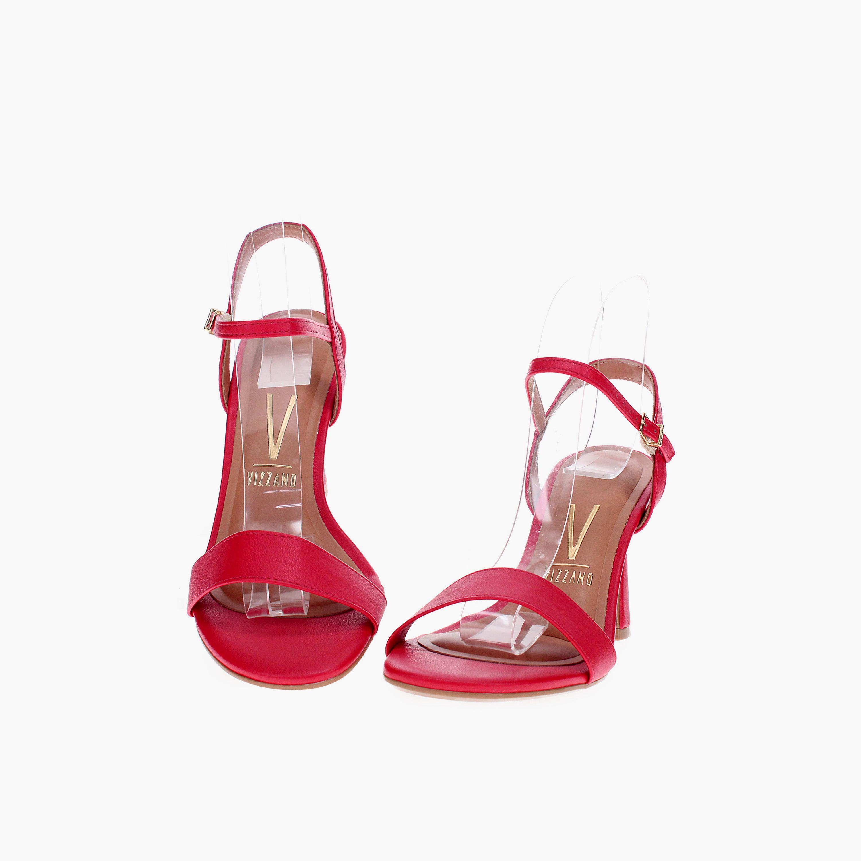 فيزانو - حذاء نسائي كعب عريض مزين بمشبك | 6517-100-7286-86347-women-shoes-sandals-heeled-image-2