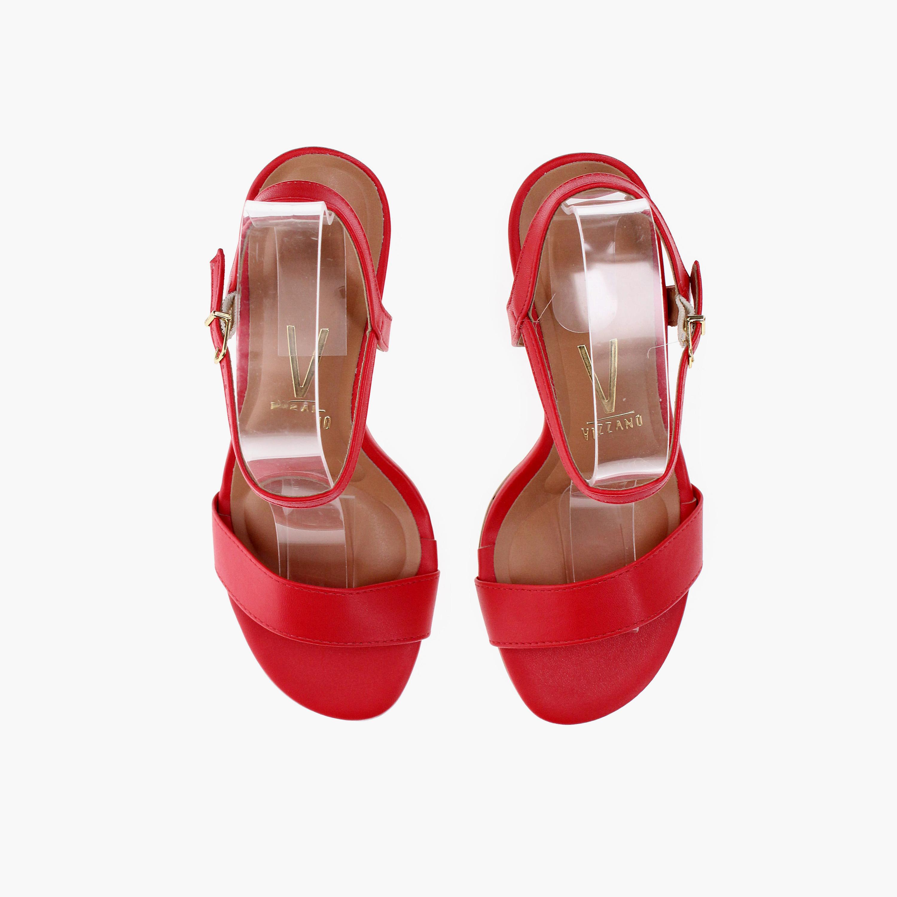 فيزانو - حذاء نسائي كعب عريض مزين بمشبك | 6517-100-7286-86347-women-shoes-sandals-heeled-image-5