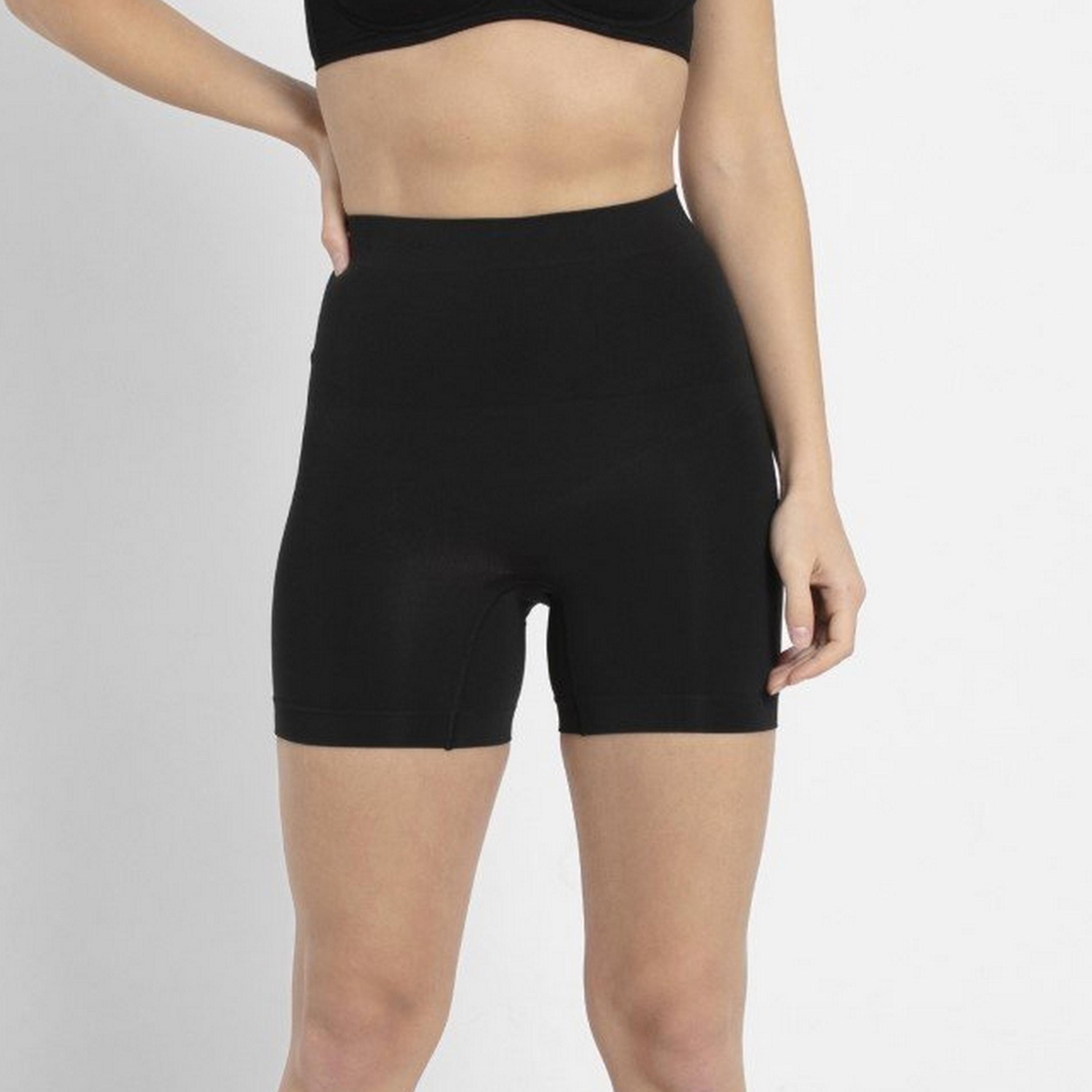 شورت أسود سادة لتنحيف الجسم من جوكي-women-clothing-lingerie-shapewear-image-1