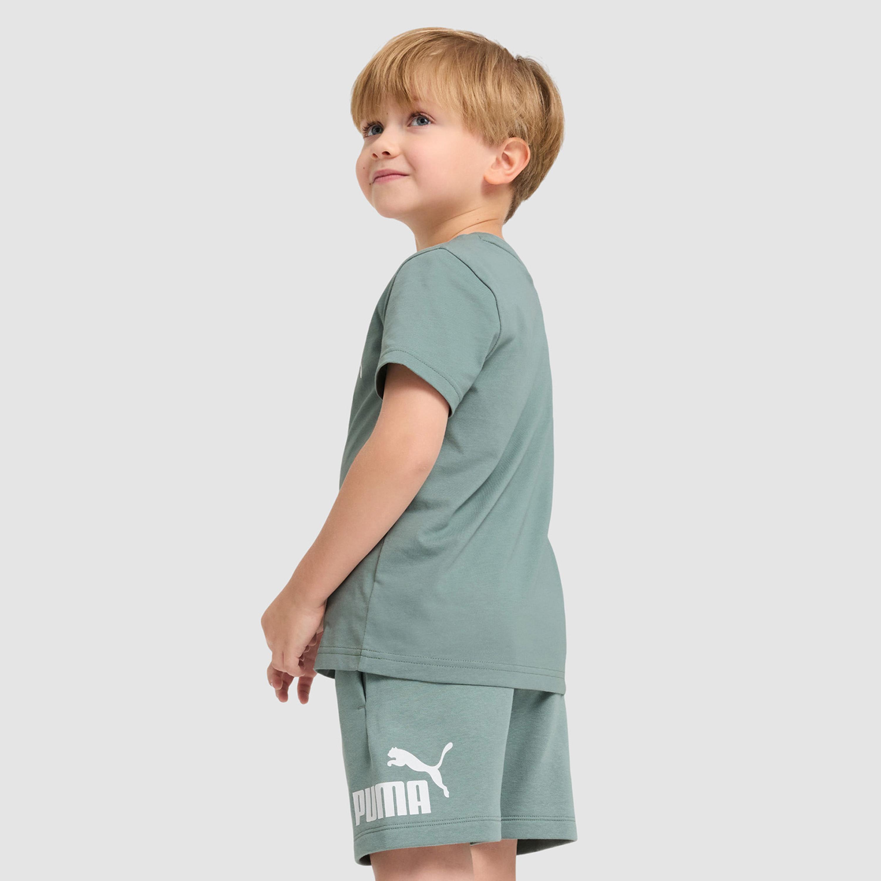 Puma Boys Essentials No. 1 Logo Short Sleeve T-Shirt-boys-clothing-sportswear-tops-image-3