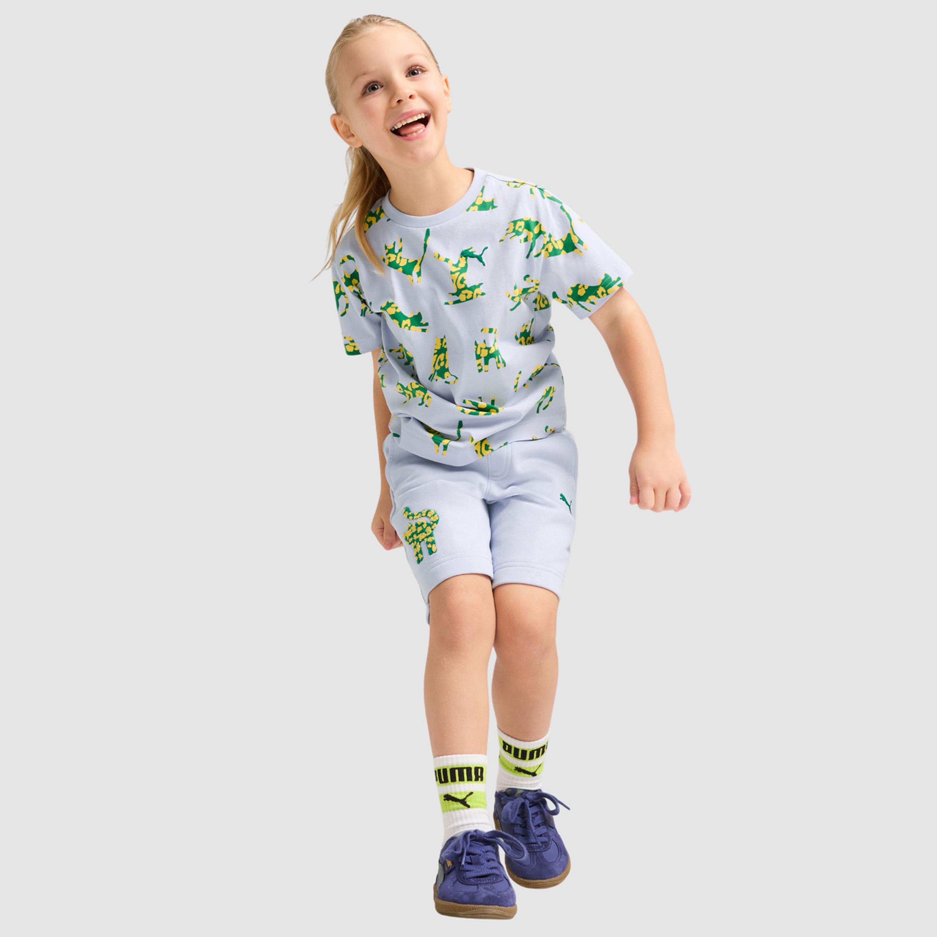 بوما - تيشيرت بأكمام قصيرة للأطفال شعار القطة-boys-clothing-sportswear-tops-image-2