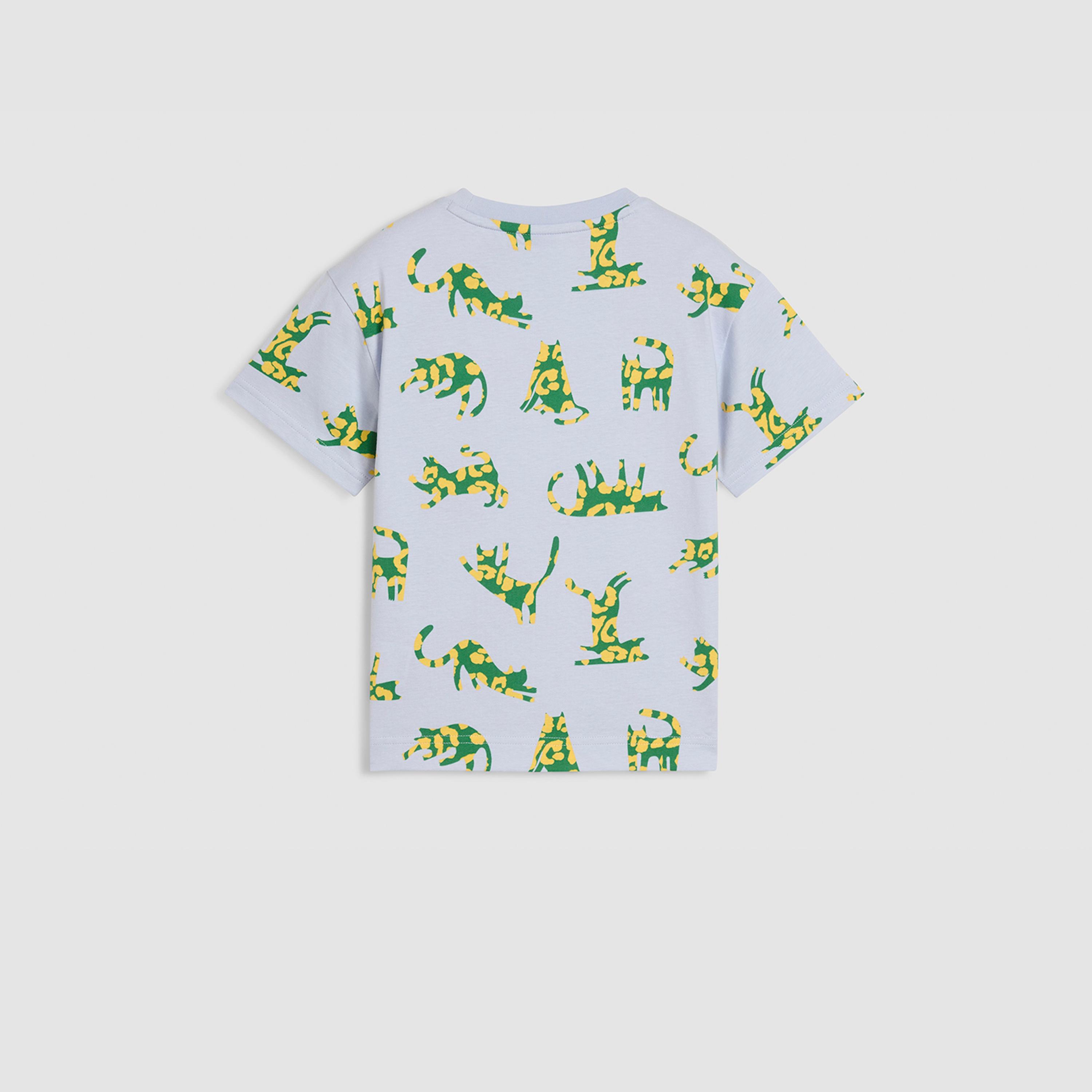 بوما - تيشيرت بأكمام قصيرة للأطفال شعار القطة-boys-clothing-sportswear-tops-image-6