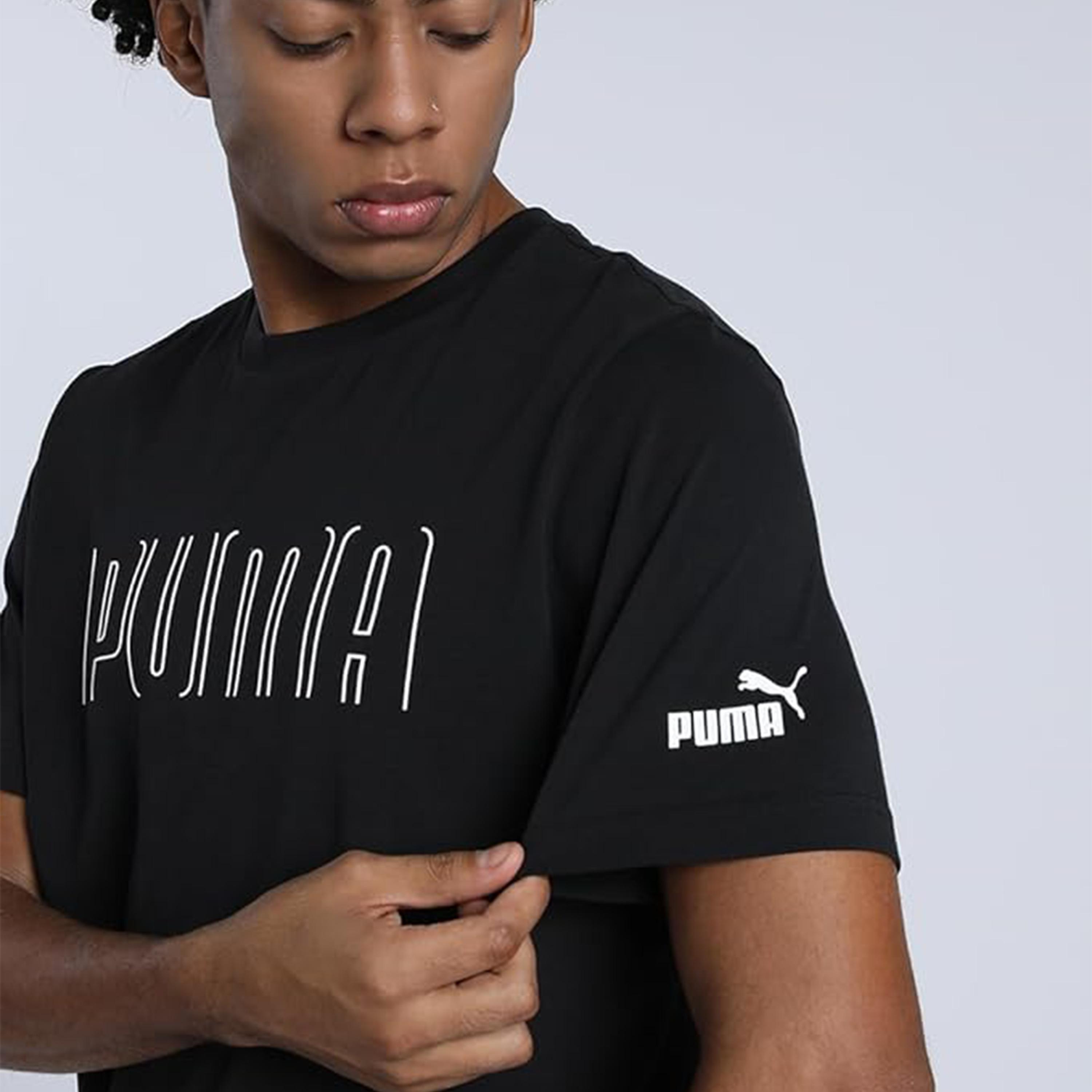 Puma Boys Sport Graphic Short Sleeve T-Shirt-boys-clothing-sportswear-tops-image-3