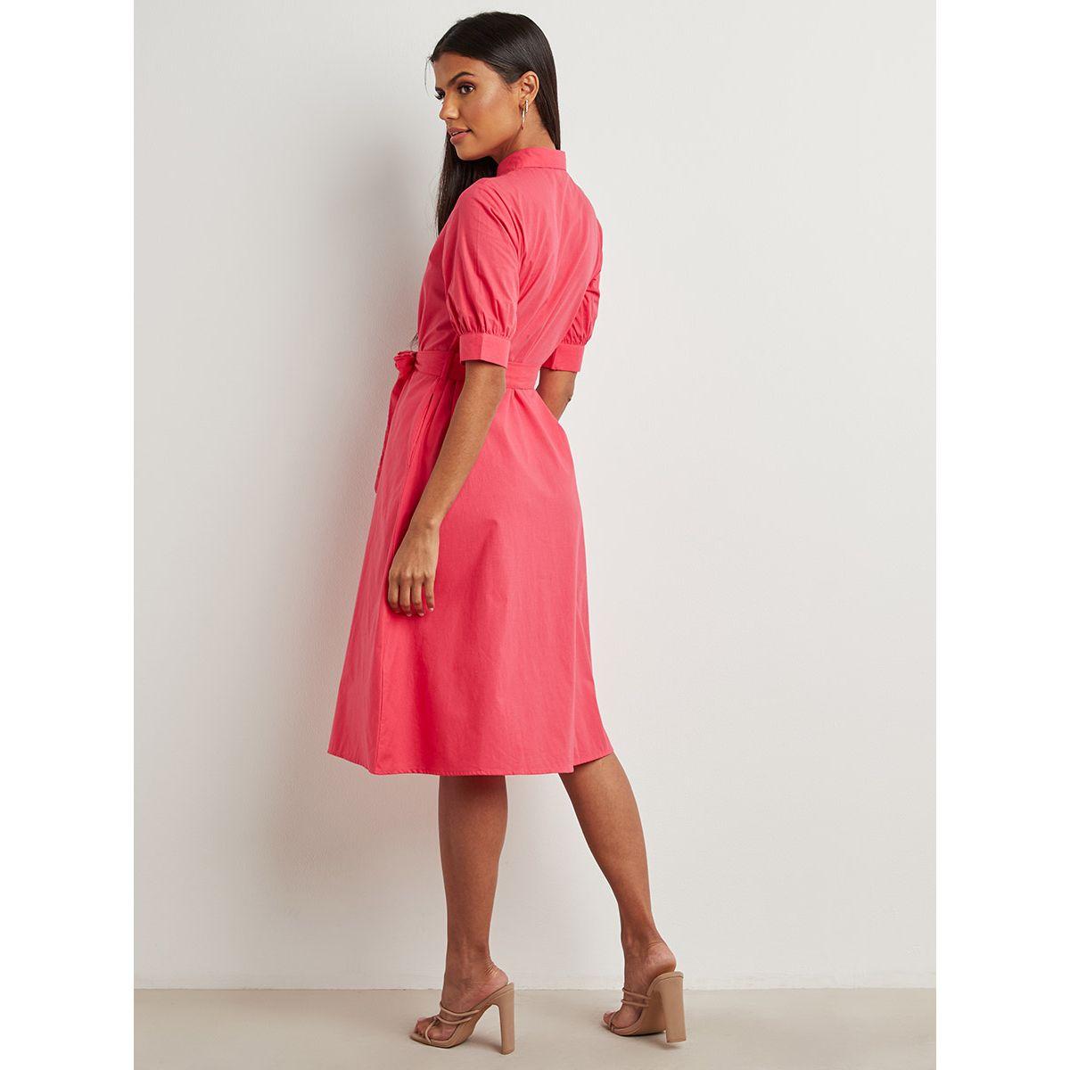 فستان ميدي بأزرار-women-clothing-dresses-image-4