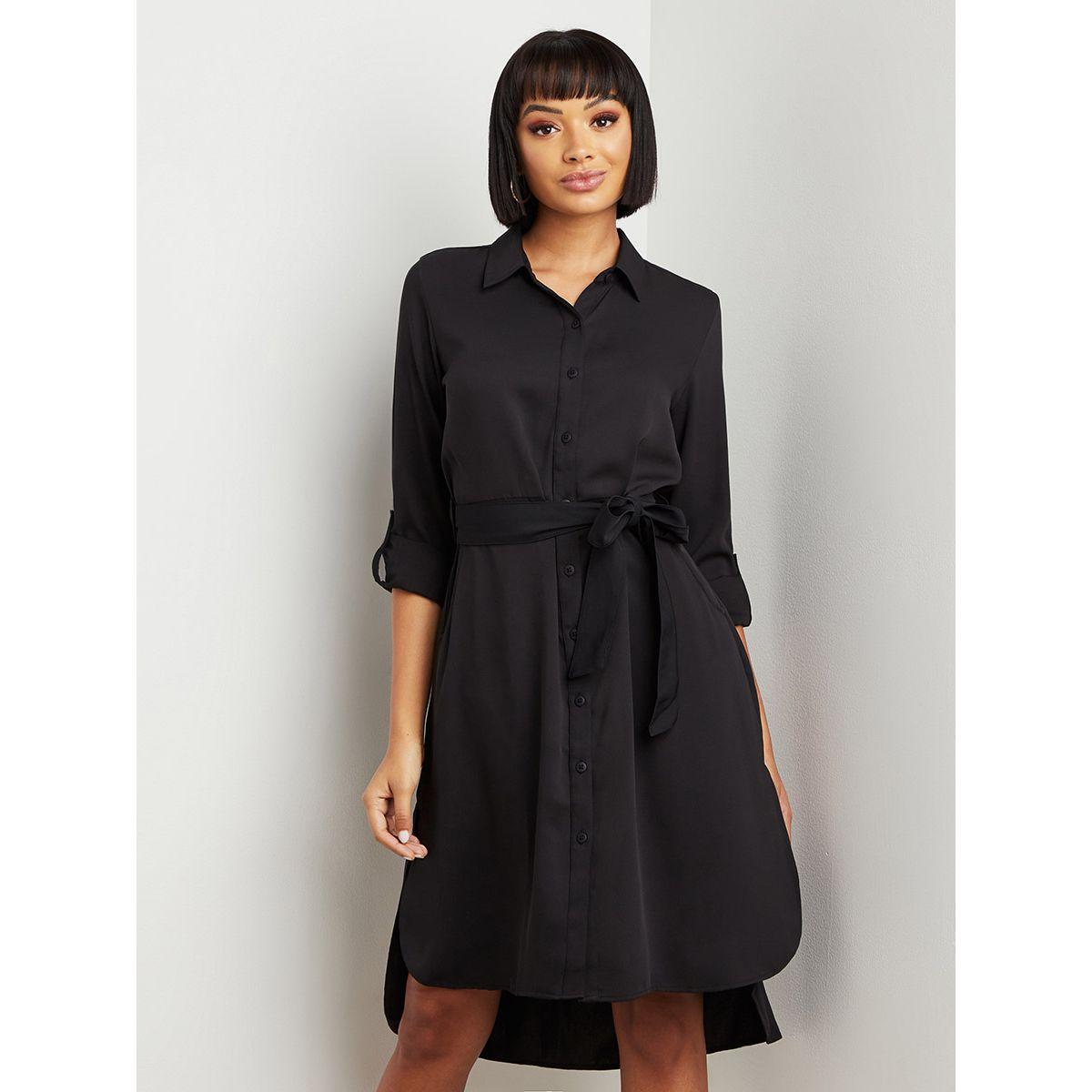 فستان ميدي بأزرار-women-clothing-dresses-image-2