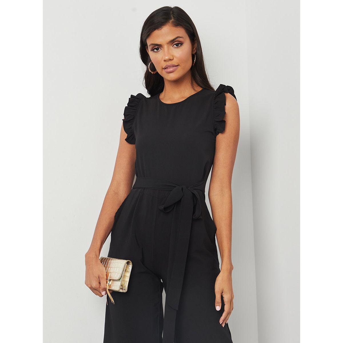 افرول باكمام كشكش من ستايلي-women-clothing-jumpsuits-image-2