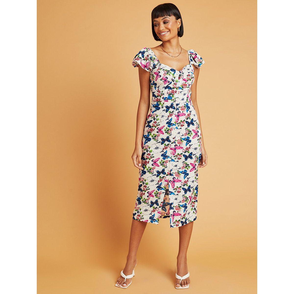 فستان ميدي بقصة بودي كون من ستايلي-women-clothing-dresses-image-2