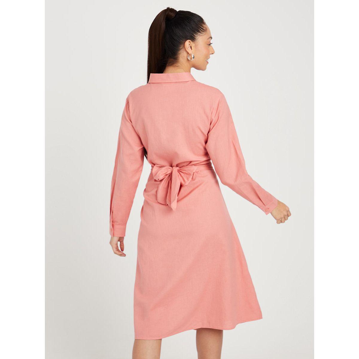 فستان ميدي باكمام طويلة من ريد تايب-women-clothing-dresses-image-4