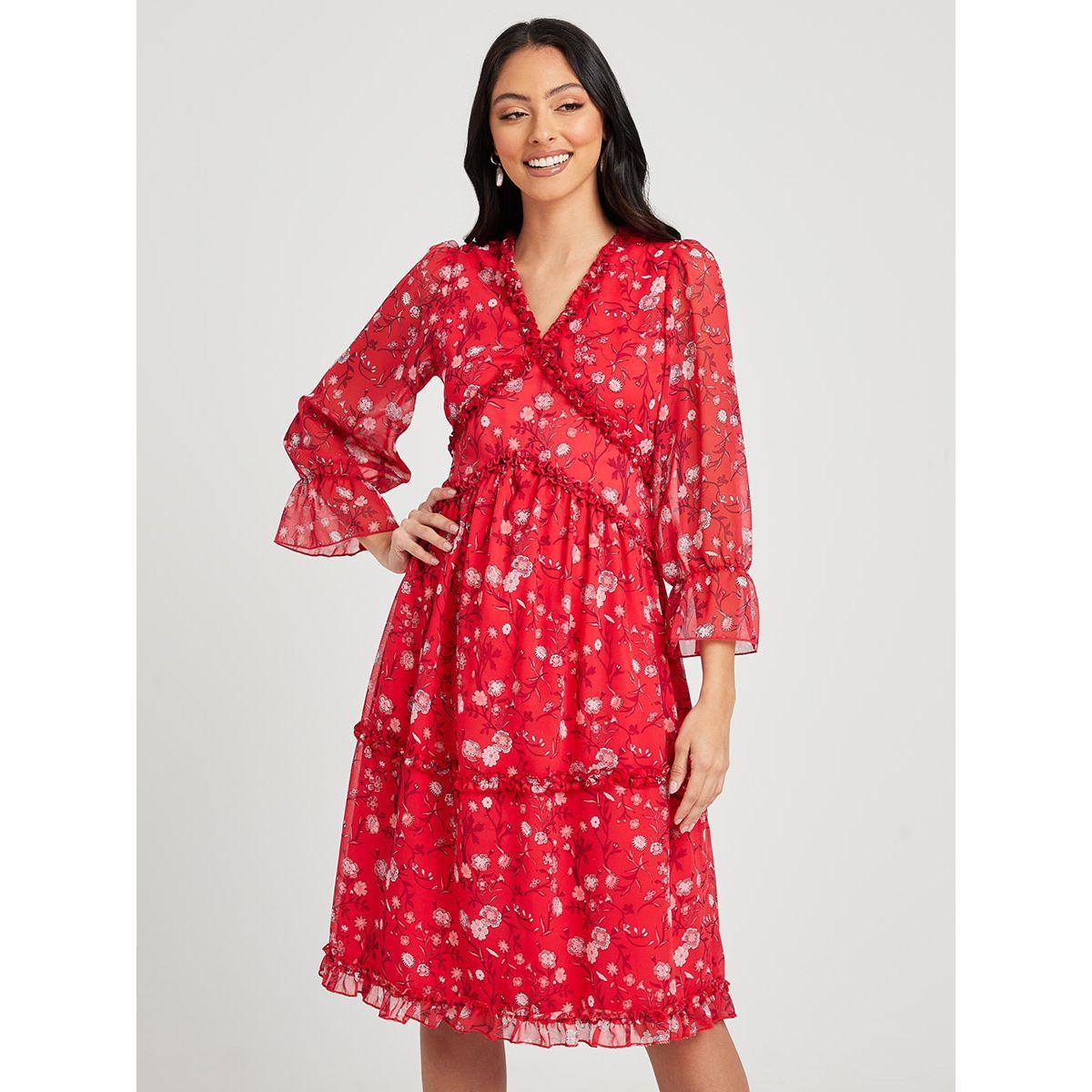 فستان باكمام طويلة من ريد تايب-women-clothing-dresses-image-1
