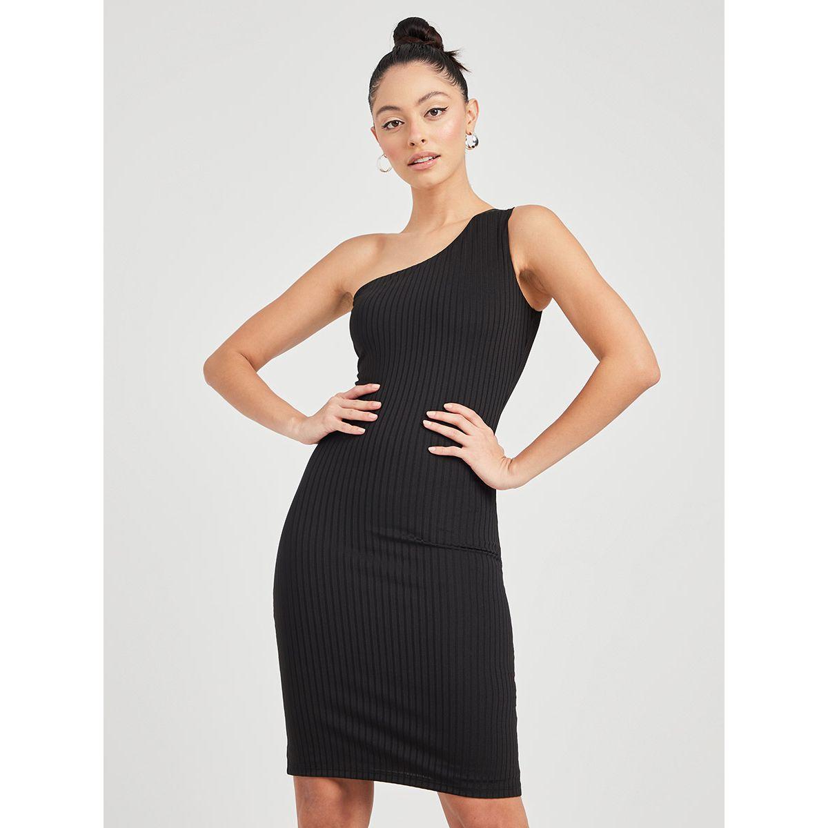 فستان قصير بكتف واحد من ريد تايب-women-clothing-dresses-image-3