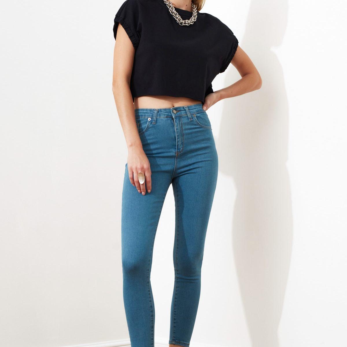 جينز بخصر عالي-women-clothing-bottoms-jeans-image-1