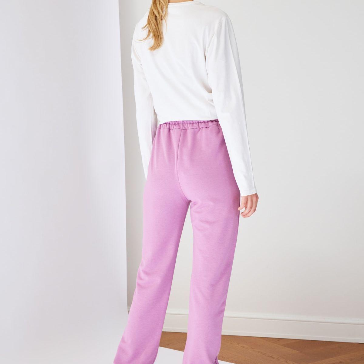 جوغر بأربطة خصر-women-clothing-bottoms-joggers-image-5